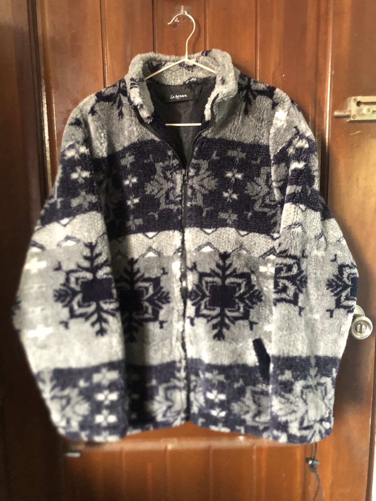 Japanese Brand LA HORNER Sherpa Fleece Jacket Size US L / EU 52-54 / 3 - 1 Thumbnail