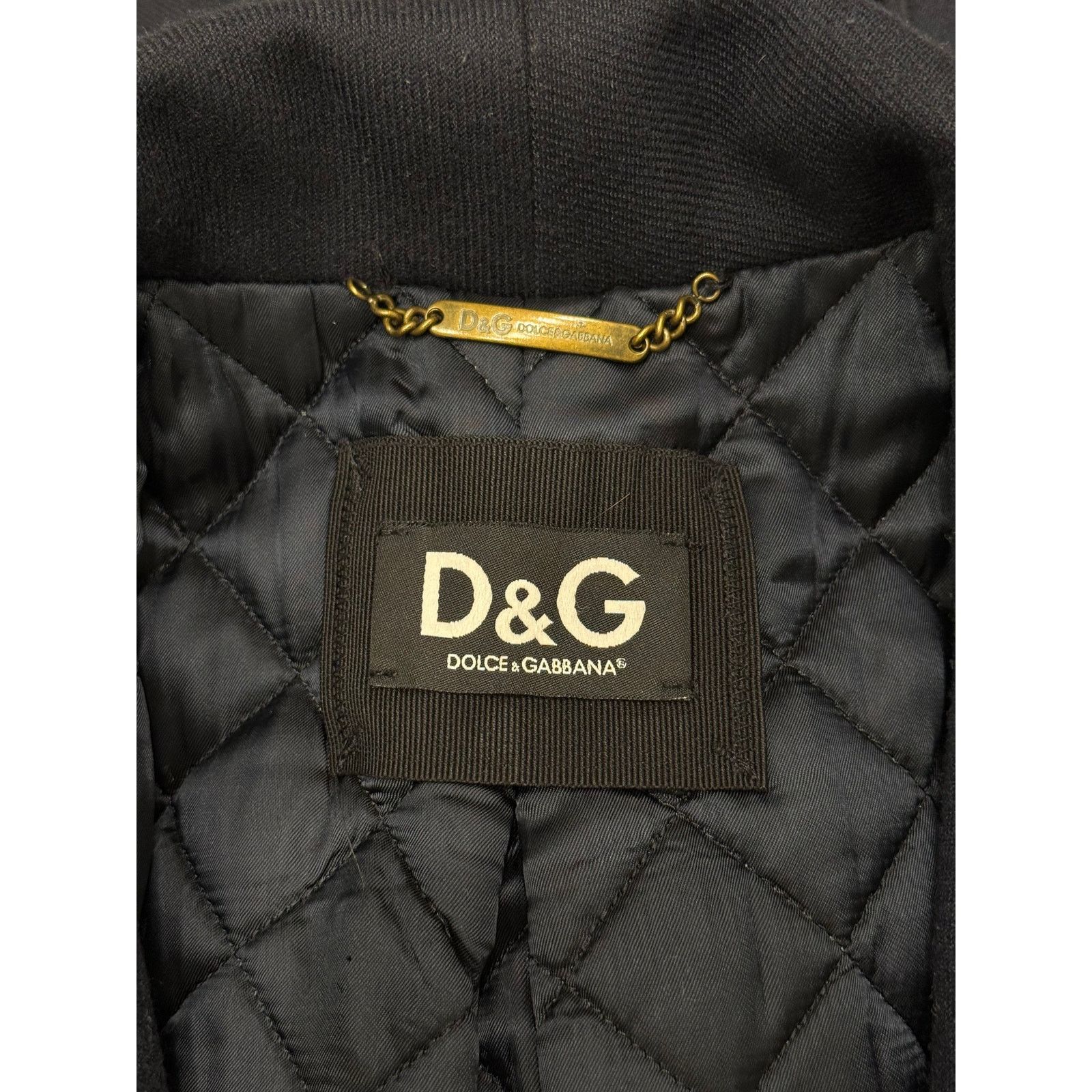 Dolce & Gabbana A/W2009 Dolce & Gabbana napoleon coat with velvet insert Size US M / EU 48-50 / 2 - 6 Thumbnail