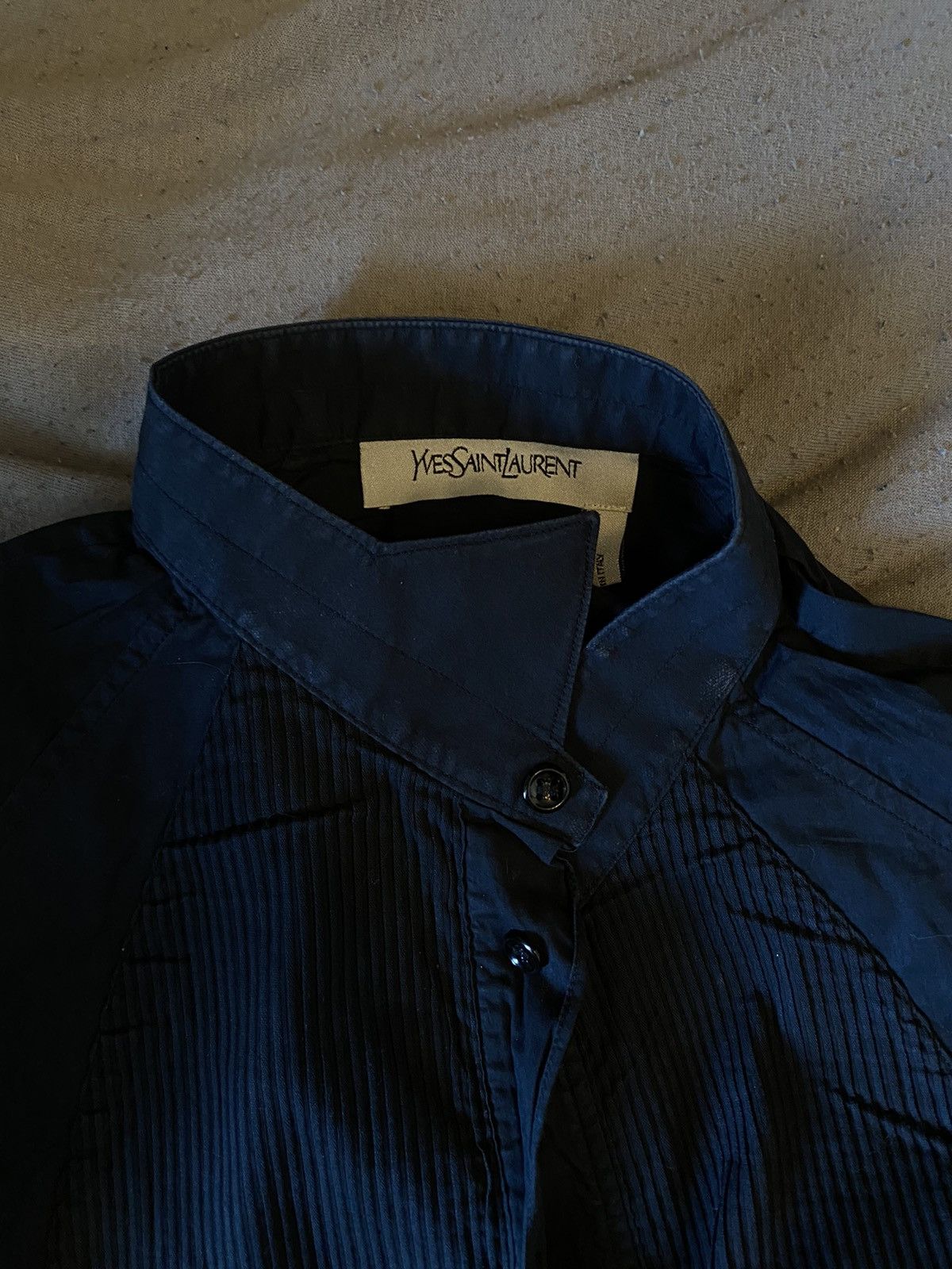 Yves Saint Laurent Black 2007 YSL Shirt Size US M / EU 48-50 / 2 - 21 Thumbnail