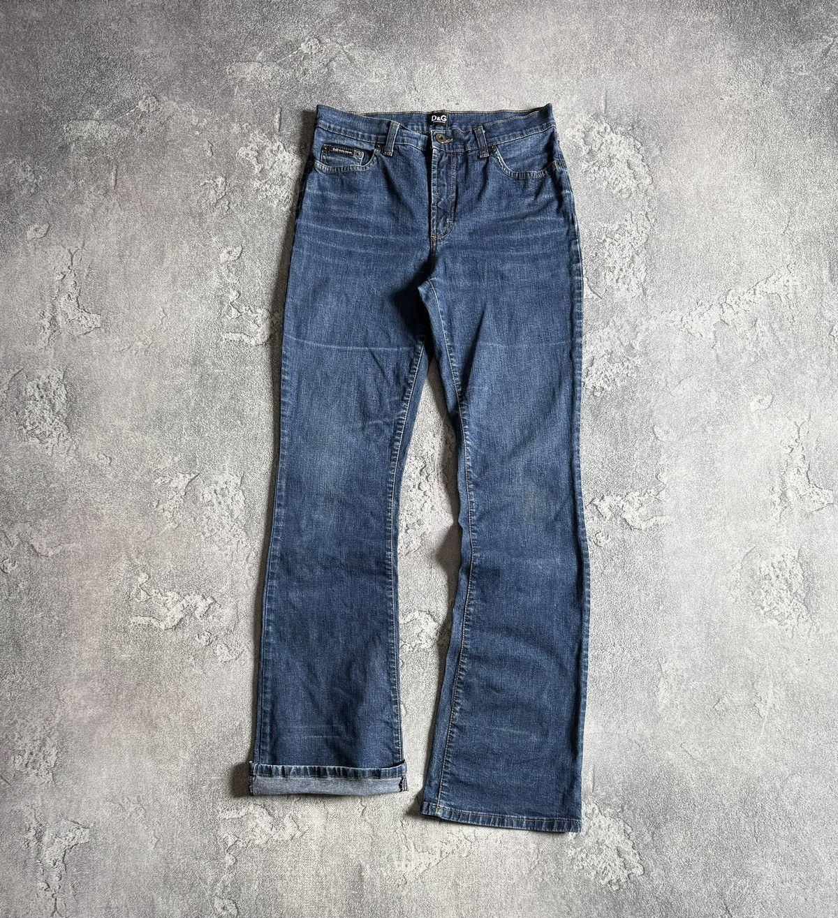 Dolce & Gabbana Dolce & Gabbana W30/31 denim flared jeans trousers pants👖 Size 32" / US 10 / IT 46 - 7 Thumbnail