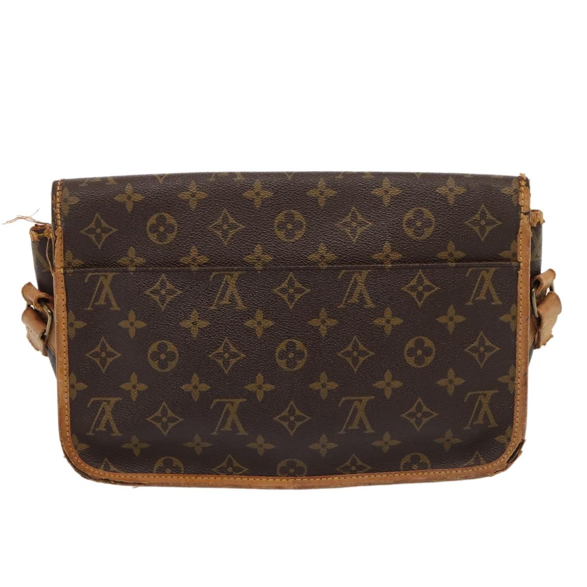 Louis Vuitton LOUIS VUITTON Monogram Gibeciere MM Shoulder Bag M42247 Size ONE SIZE - 2 Thumbnail