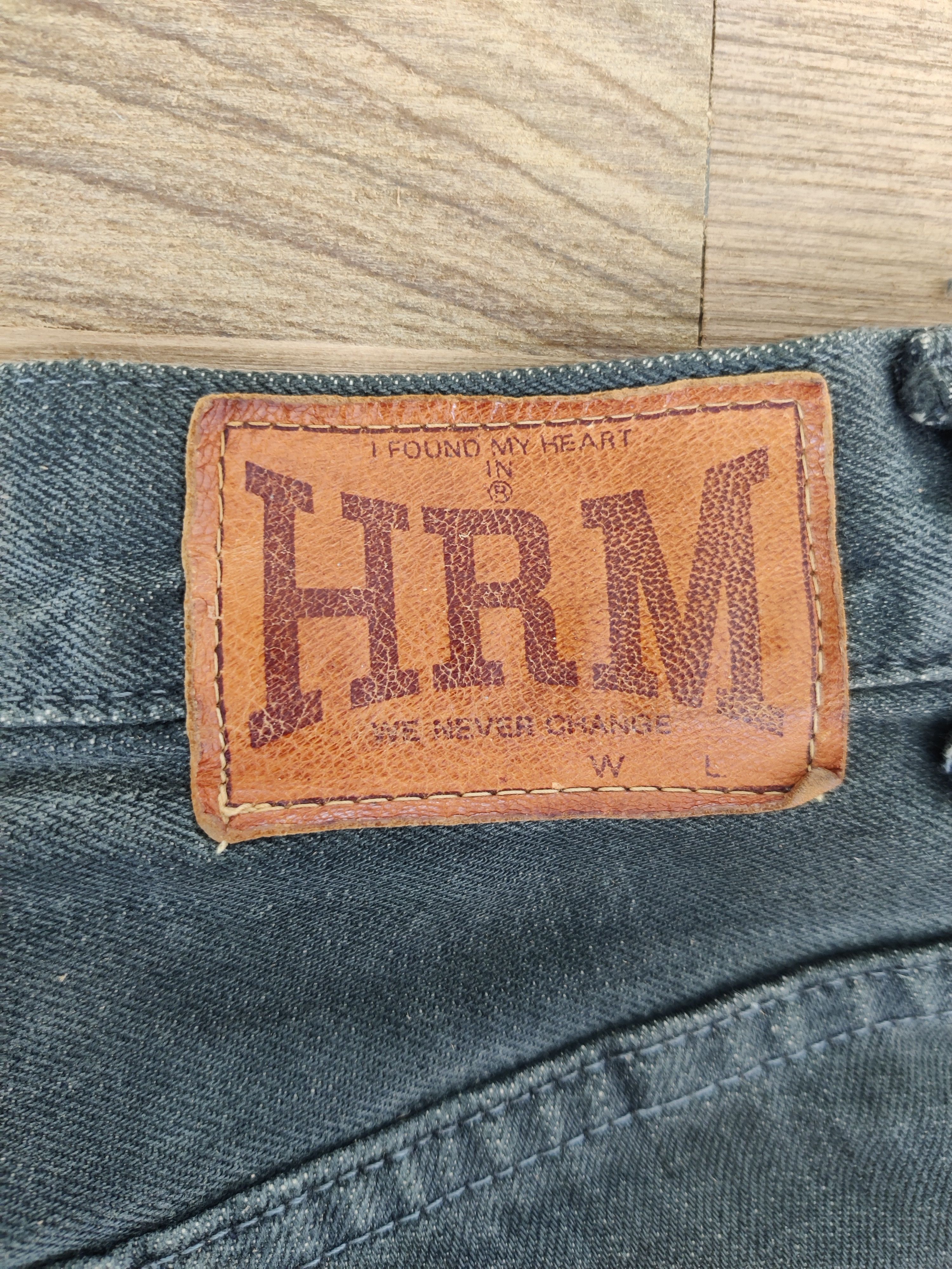 Japanese Brand HRM (HR.MARKET) Japanese denim Size US 33 - 16 Thumbnail