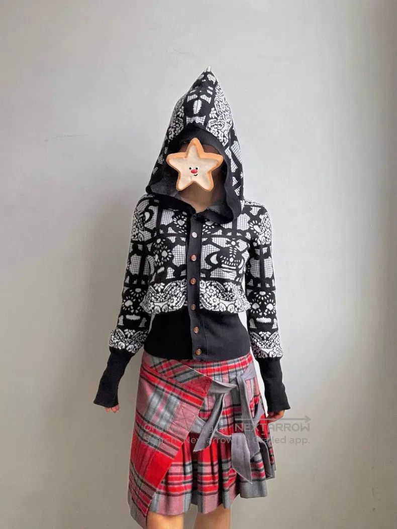 Vivienne Westwood Vivienne Westwood size 2 Red checkered bow-tie dress Size 22" - 4 Thumbnail