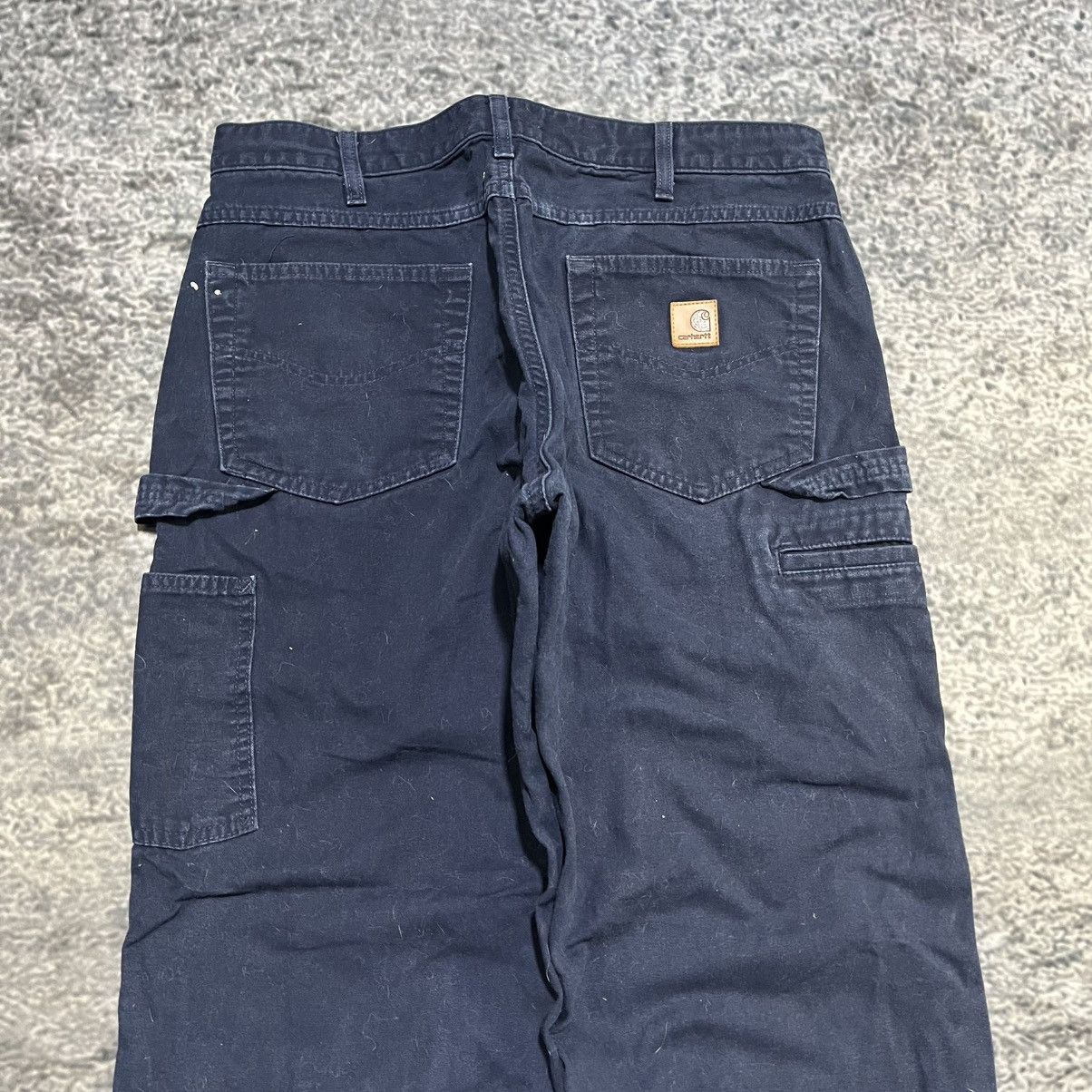 Carhartt Vintage Carhartt Baggy Wide Leg Skater Carpenter Pants Size US 34 / EU 50 - 3 Thumbnail