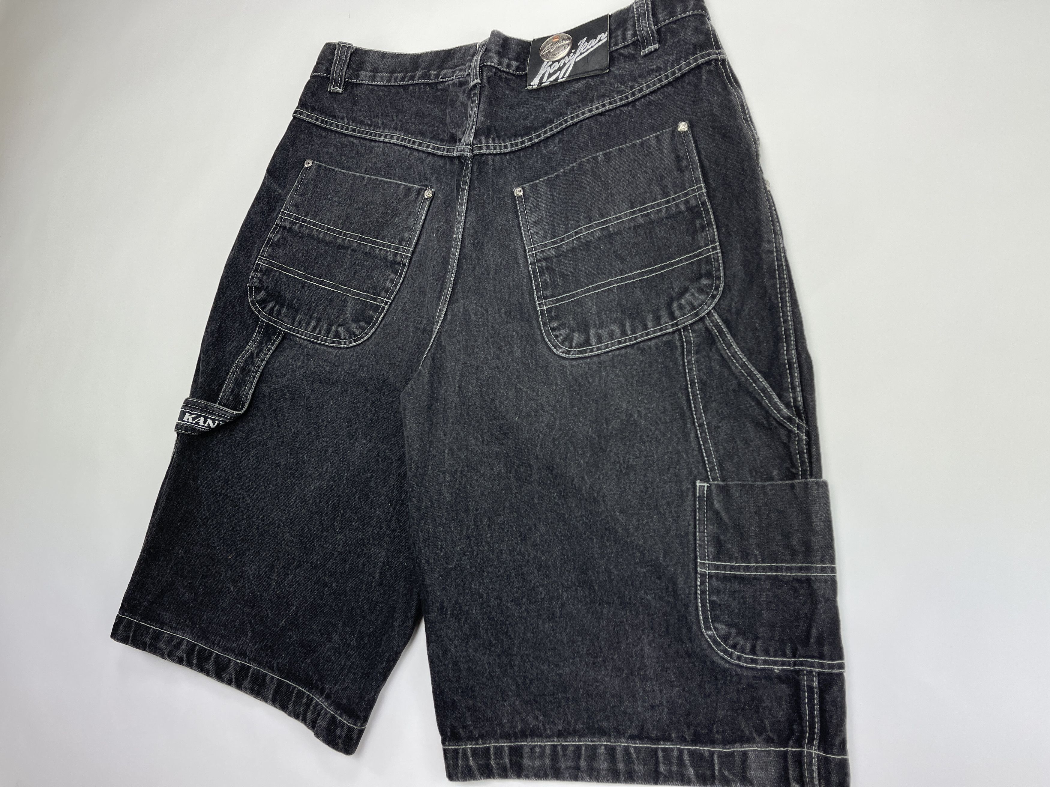 Karl Kani KARL KANI shorts, vintage hip hop baggy jeans, 90s size W 36 Size US 36 / EU 52 - 4 Thumbnail