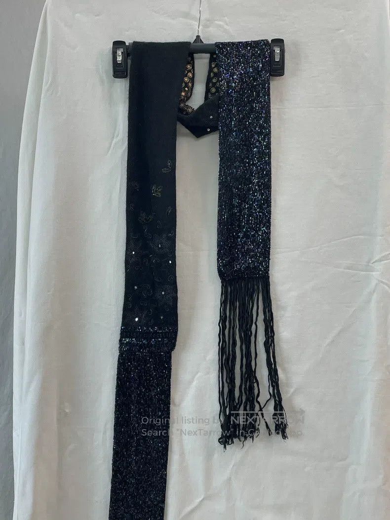 Dries Van Noten Dries Van Noten Beaded Scarf Size ONE SIZE - 1 Thumbnail