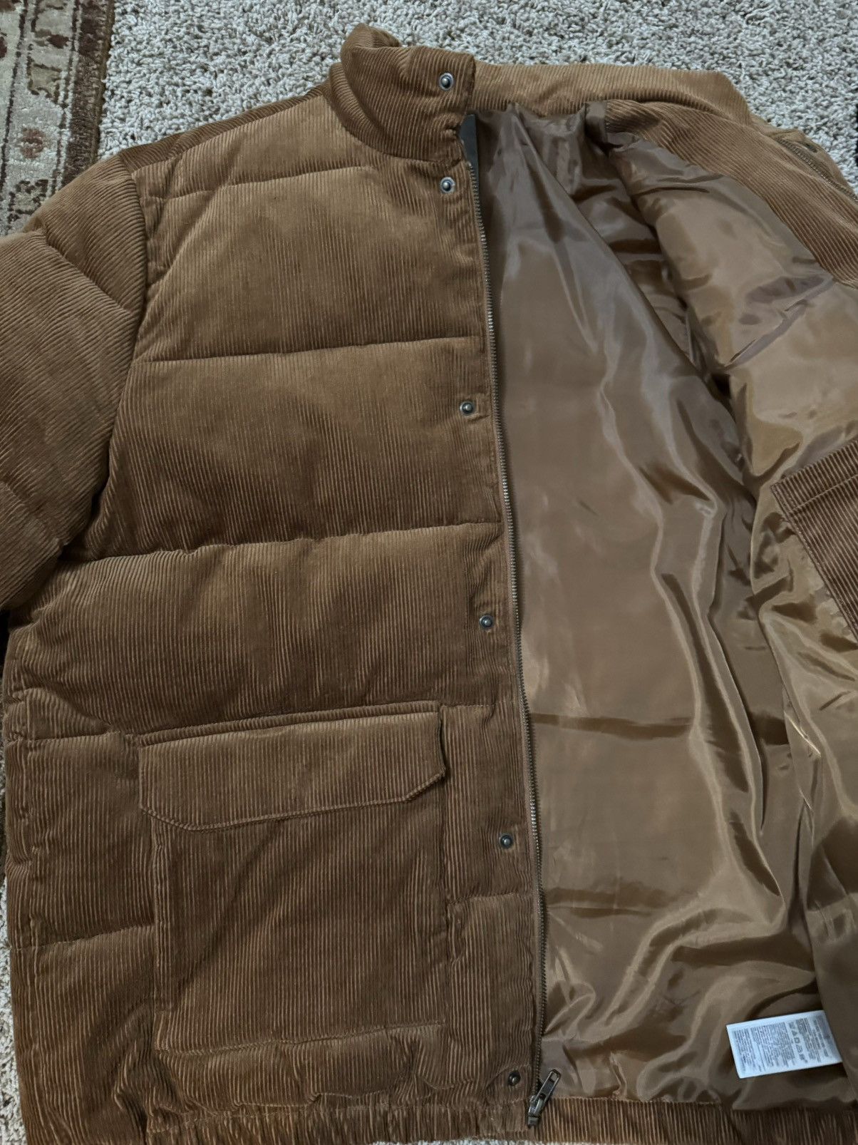 Gap GAP Corduroy Puffer Size US L / EU 52-54 / 3 - 3 Thumbnail
