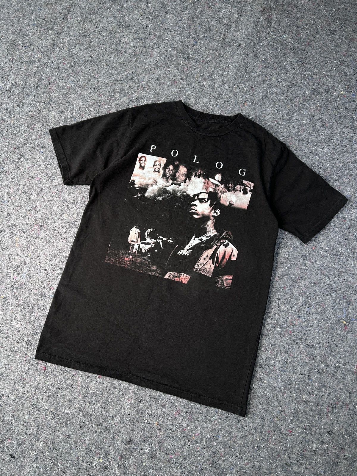 Rap Tees Polo G T Shirt Rap Tee Black M Size Size US M / EU 48-50 / 2 - 2 Thumbnail