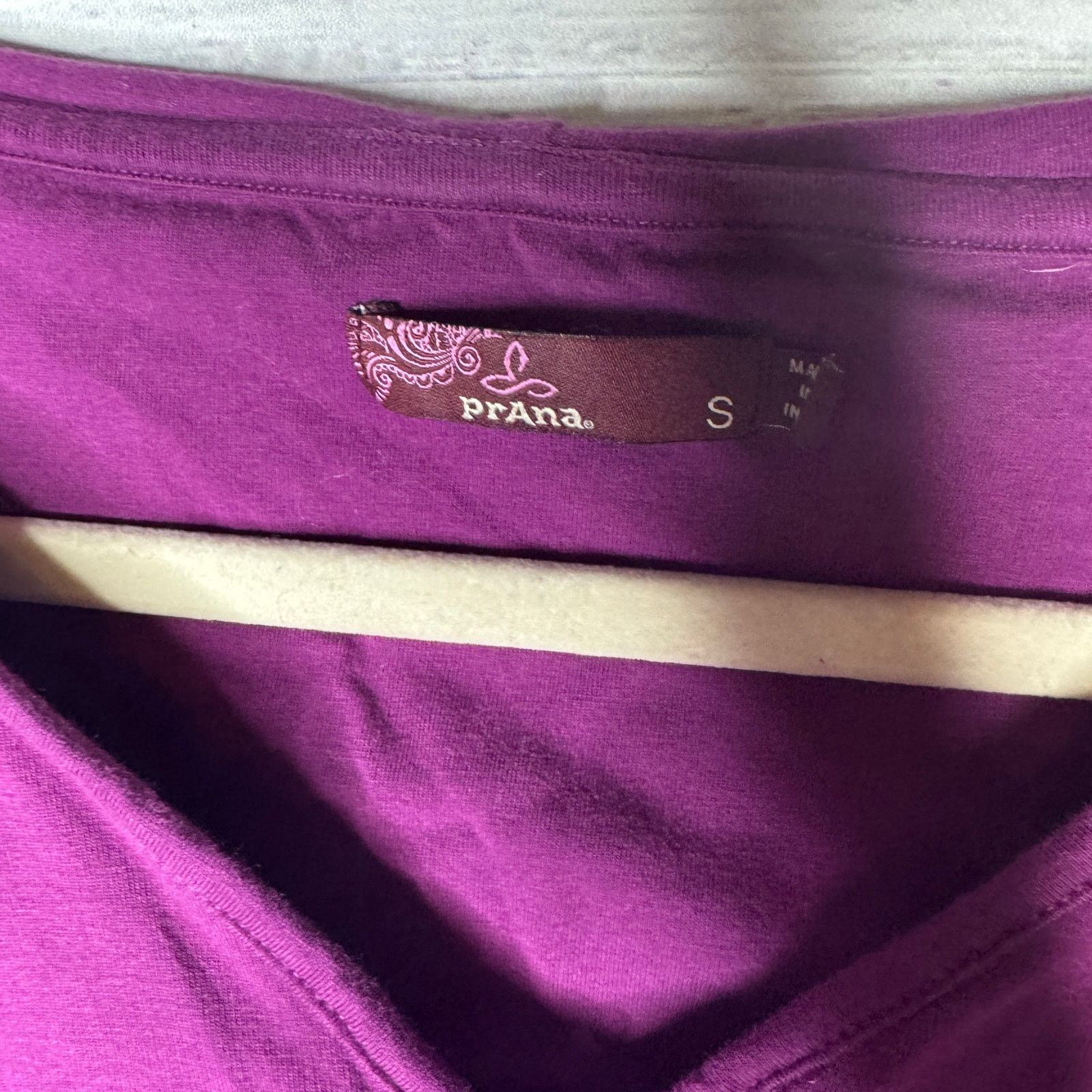 Prana prAna Women's Alana Dress Purple Hooded Sleeveless Athletic Size S / US 4 / IT 40 - 7 Thumbnail