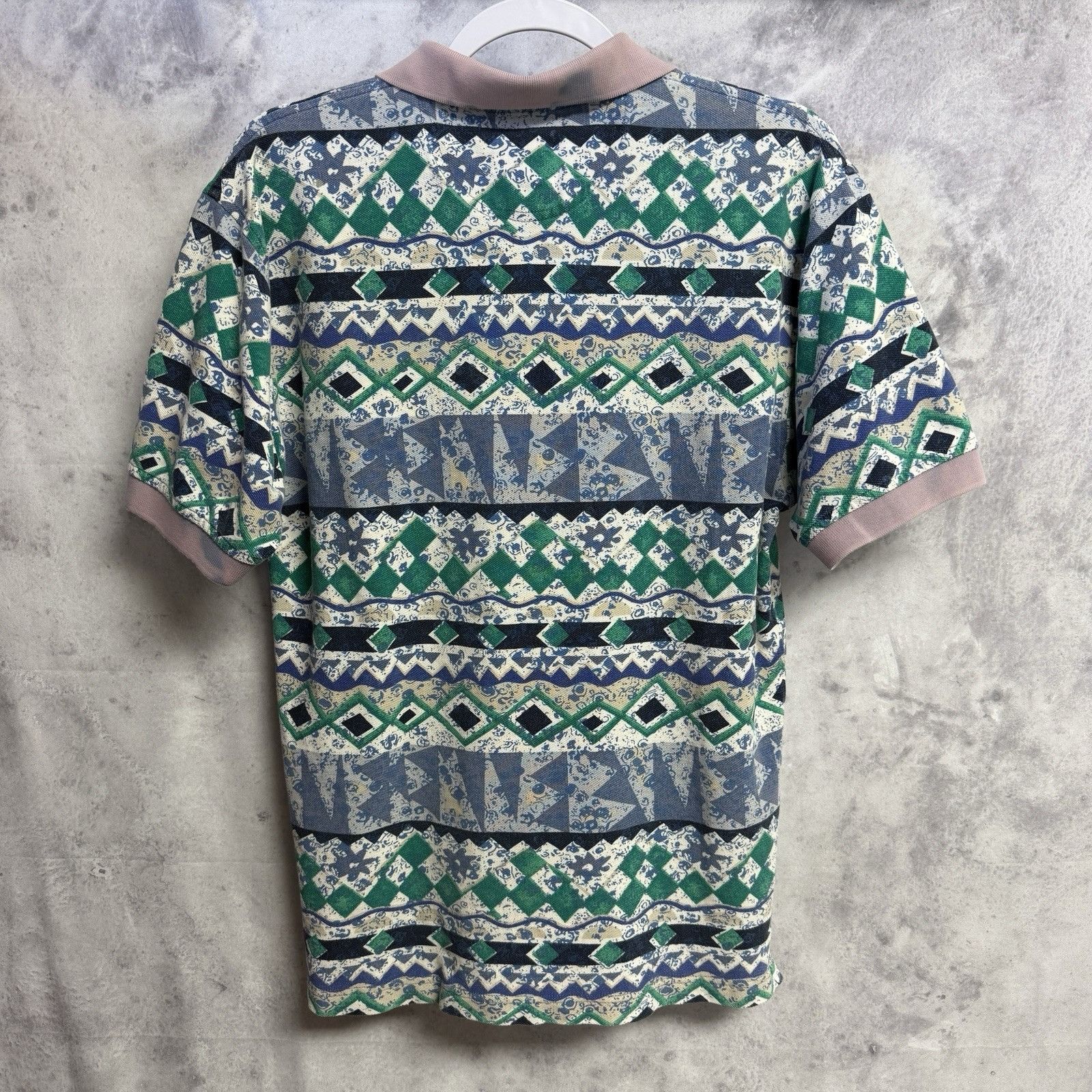 Cotton Traders Vintage Cotton Traders Aztec Polo Shirt Mens Medium Size US M / EU 48-50 / 2 - 2 Thumbnail