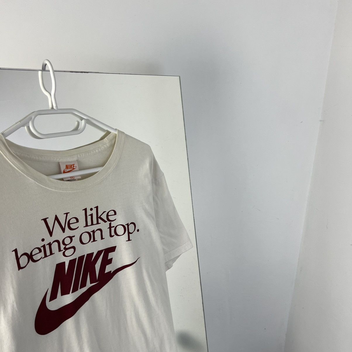 Nike Vintage 90s Nike Track & Field Oversized T-Shirt Size US XXL / EU 58 / 5 - 2 Thumbnail