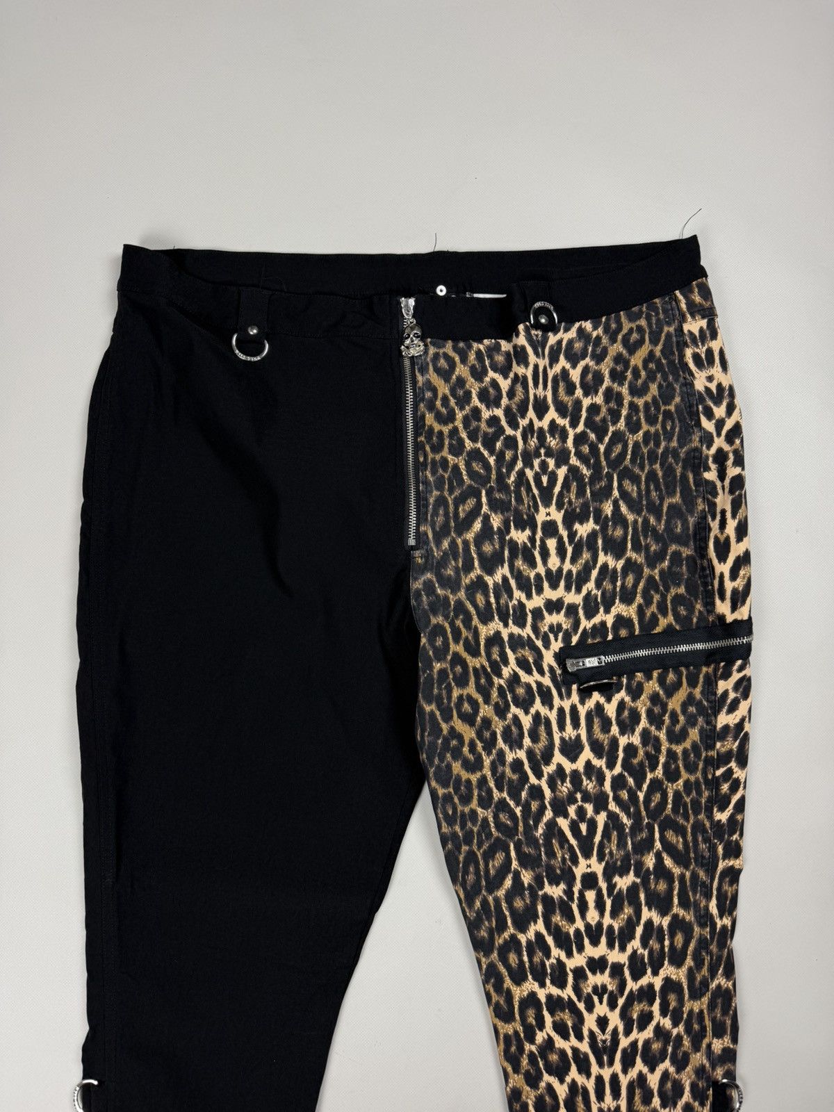 Killstar Killstar Ladies Gothic Leopard Pattern Pants Trousers Size 40" / US 18 - 7 Thumbnail