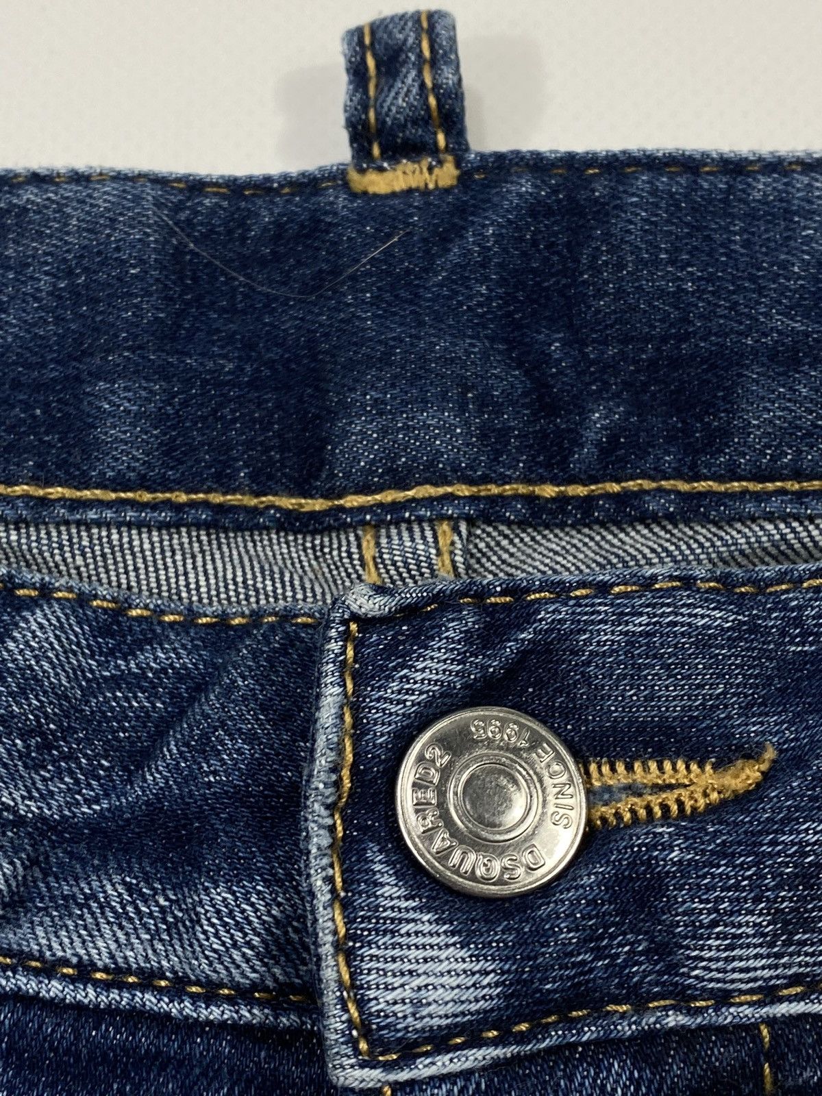 Dsquared2 LASTDROP🔥 Dsquared D2 Cool Girl Jeans Distressed Mini Shorts Size 30" / US 8 / IT 44 - 7 Thumbnail