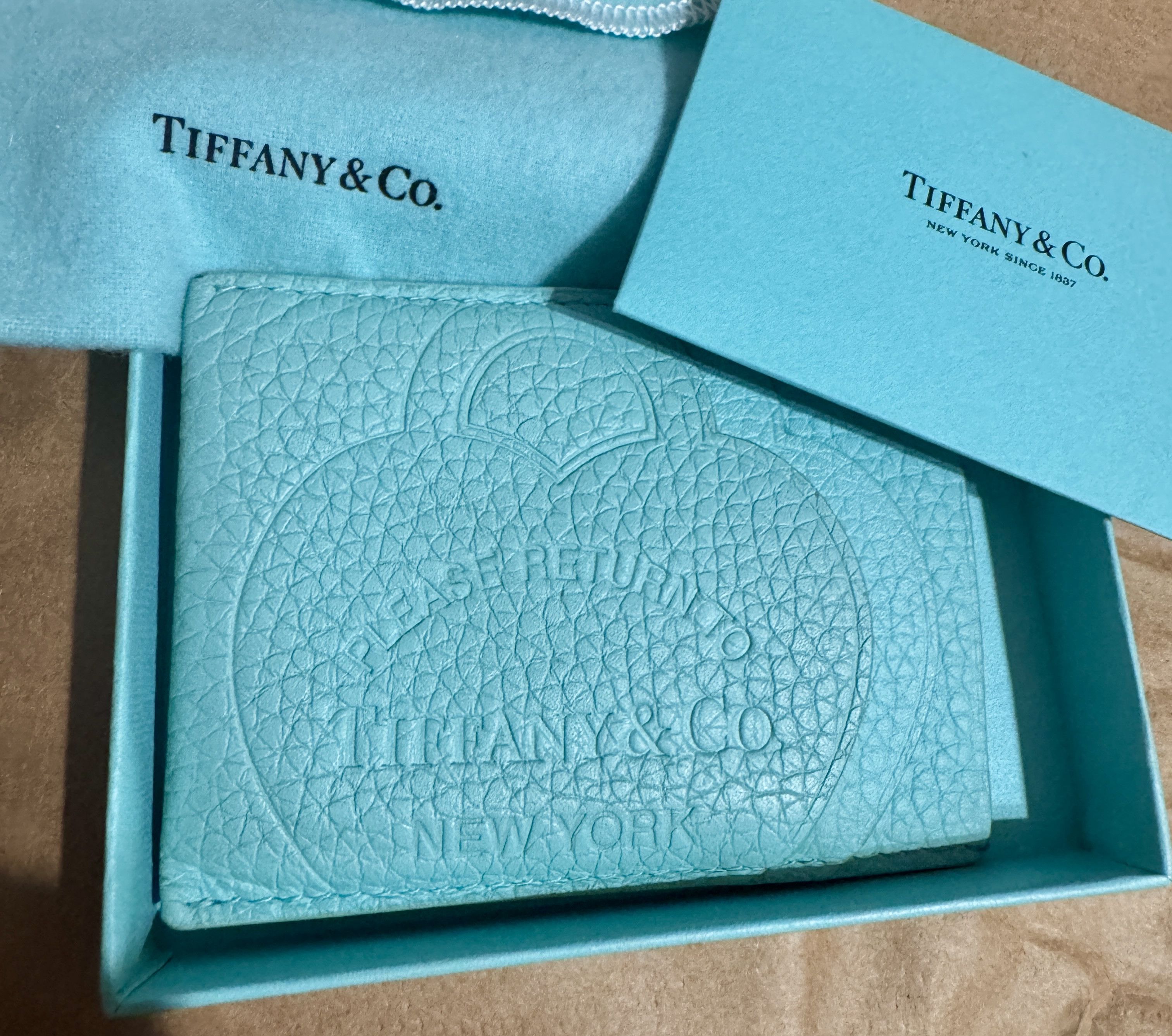 Tiffany & Co. TIFFANY&Co. Tiffany Return to Heart Business Card Size ONE SIZE - 1 Thumbnail