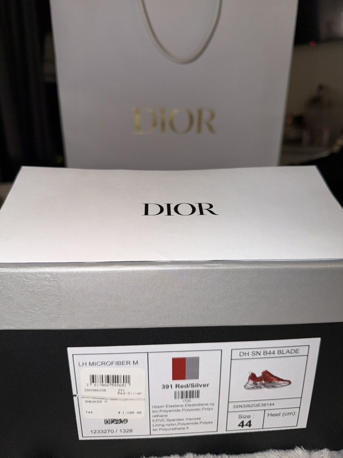 Dior Brand new Dior x Lewis Hamilton B44 Blade Sneakers. Size US 10 / EU 43 - 12 Thumbnail
