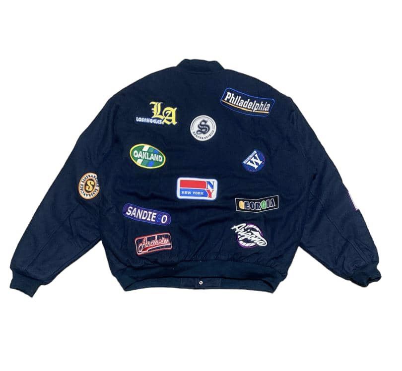 NFL Vintage Nfl Wool Varsity Jacket By DELF K&S Sportwear Size US XXL / EU 58 / 5 - 4 Thumbnail