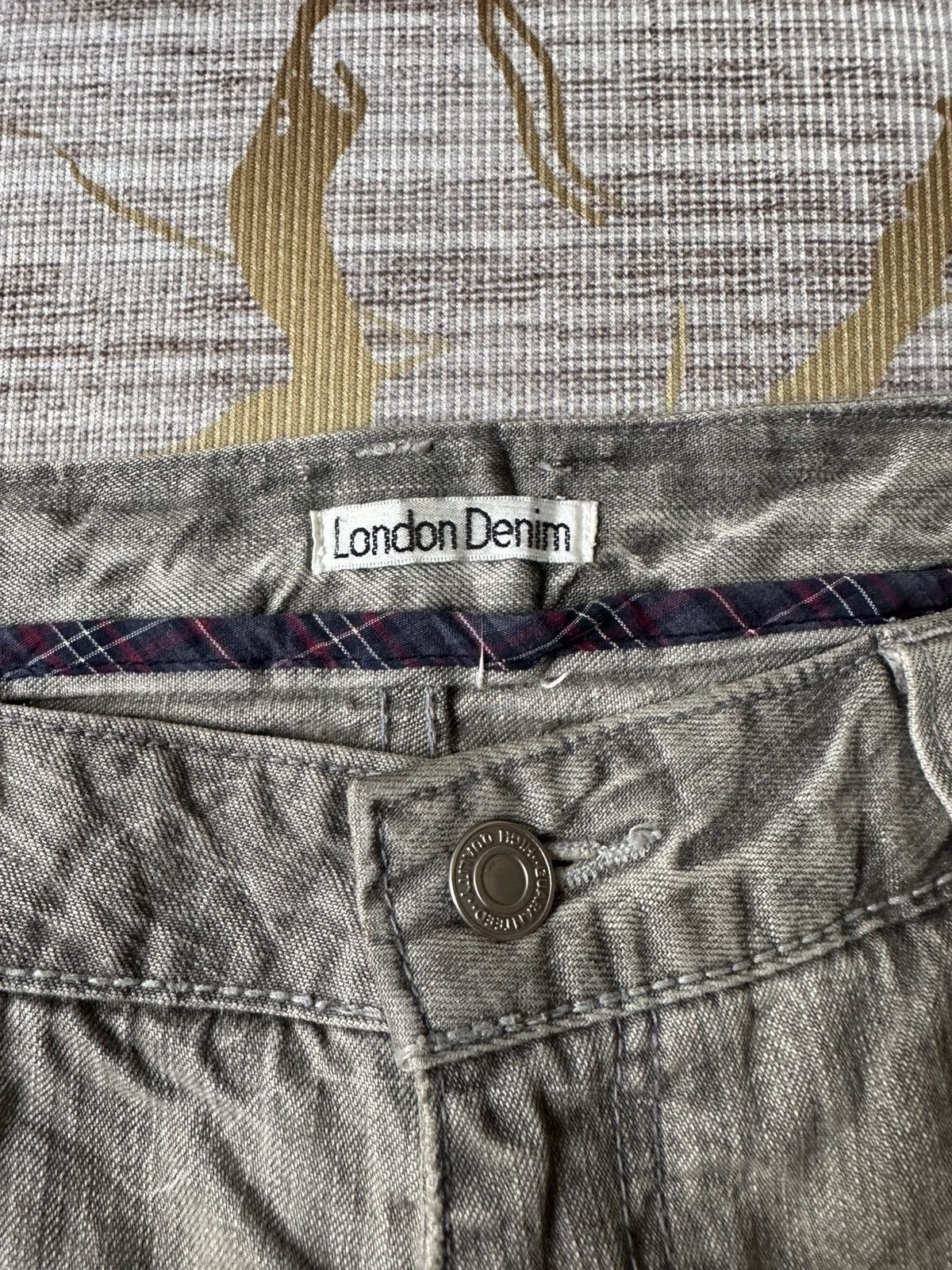 Japanese Brand FLARE London Denim Distressed Denim Size US 34 / EU 50 - 21 Thumbnail
