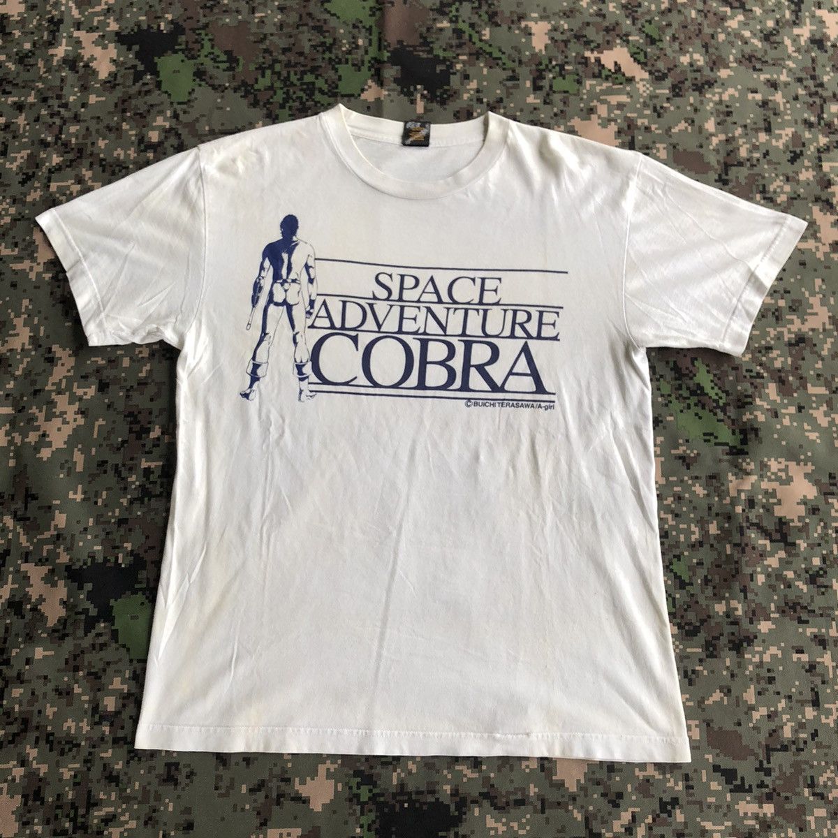 Anime Vtg Space Adventure Cobra 80s Sci Fi Anime Manga Tshirt Size US M / EU 48-50 / 2 - 2 Thumbnail