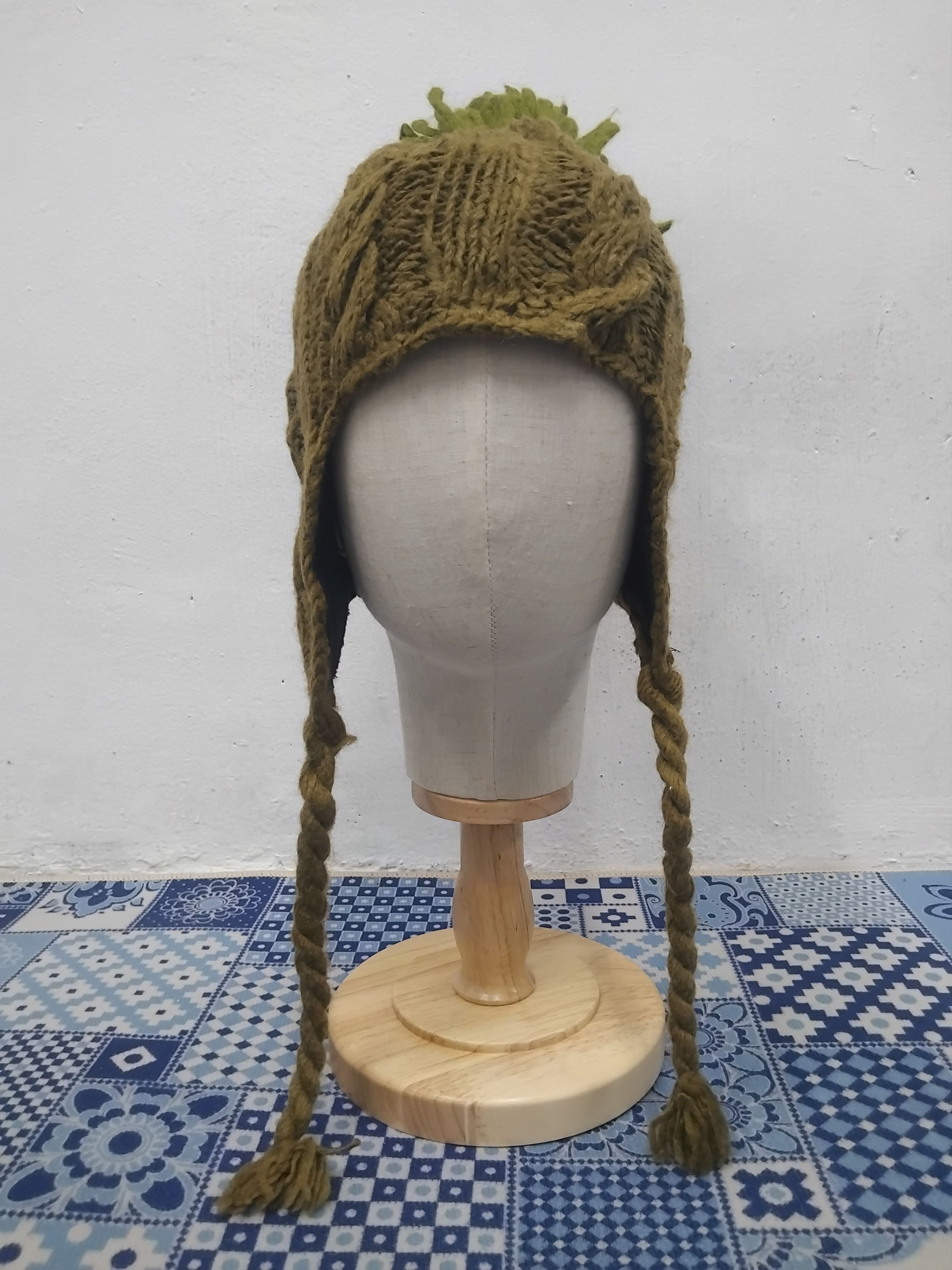 PPFM 💥Shamrock ear flat green beanie Size ONE SIZE - 3 Thumbnail