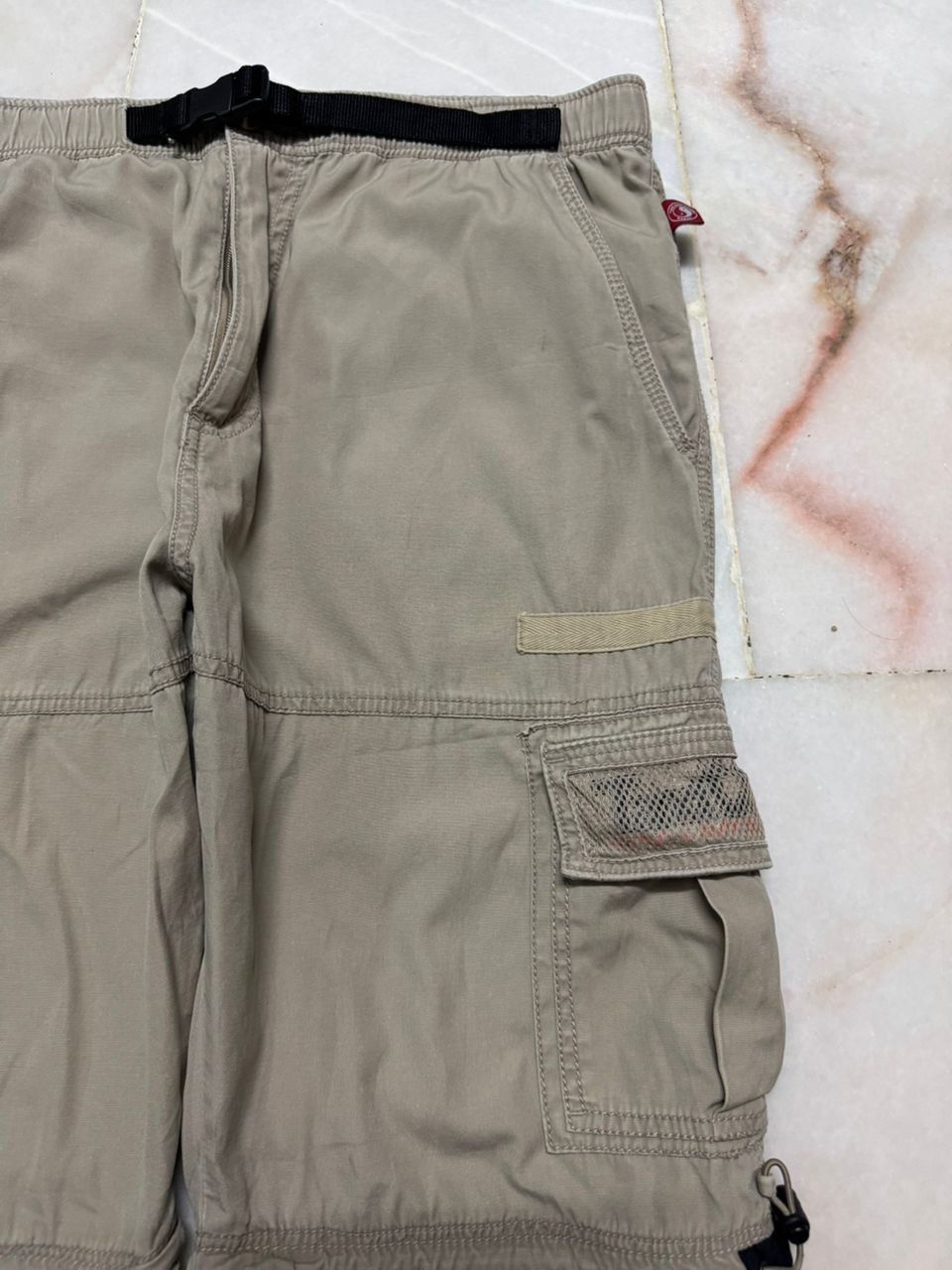 KMRii RARE⚡️VINTAGE 90's T&C SURF JORTS / 3QUARTERS CARGO BEIGE Size US 34 / EU 50 - 8 Thumbnail
