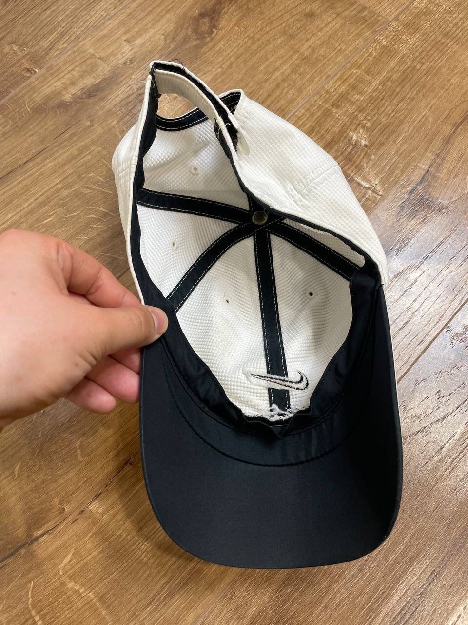 Nike Vintage Nike 90’s Y2K Style Central Centre Swoosh Cap Hat Size ONE SIZE - 12 Thumbnail
