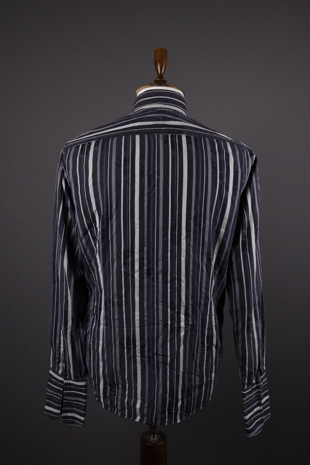 Ted Baker Ted Baker London Stripe Long Sleeve Button Down Shirt Size 5 Size US M / EU 48-50 / 2 - 8 Thumbnail