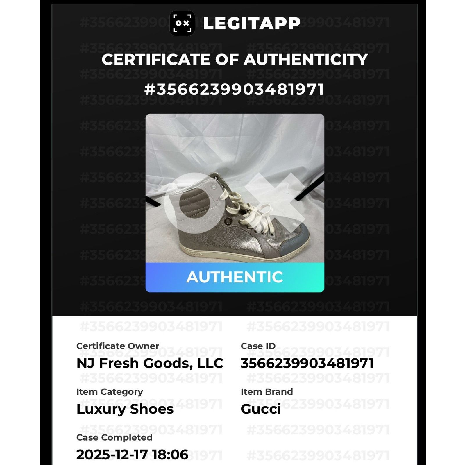 Gucci Gucci Coda GG Imprime Monogram Shoes Men’s 7.5 G Sneakers Size US 7.5 / EU 40-41 - 8 Thumbnail