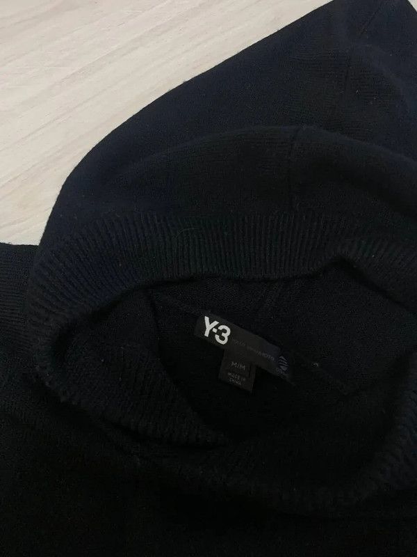 Adidas × Y-3 Y-3 Black Hooded Sweater Size US M / EU 48-50 / 2 - 4 Thumbnail