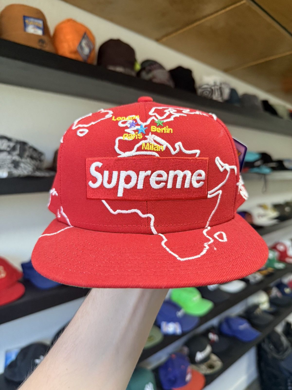 Supreme Supreme Lighting World Hat Size ONE SIZE - 2 Thumbnail