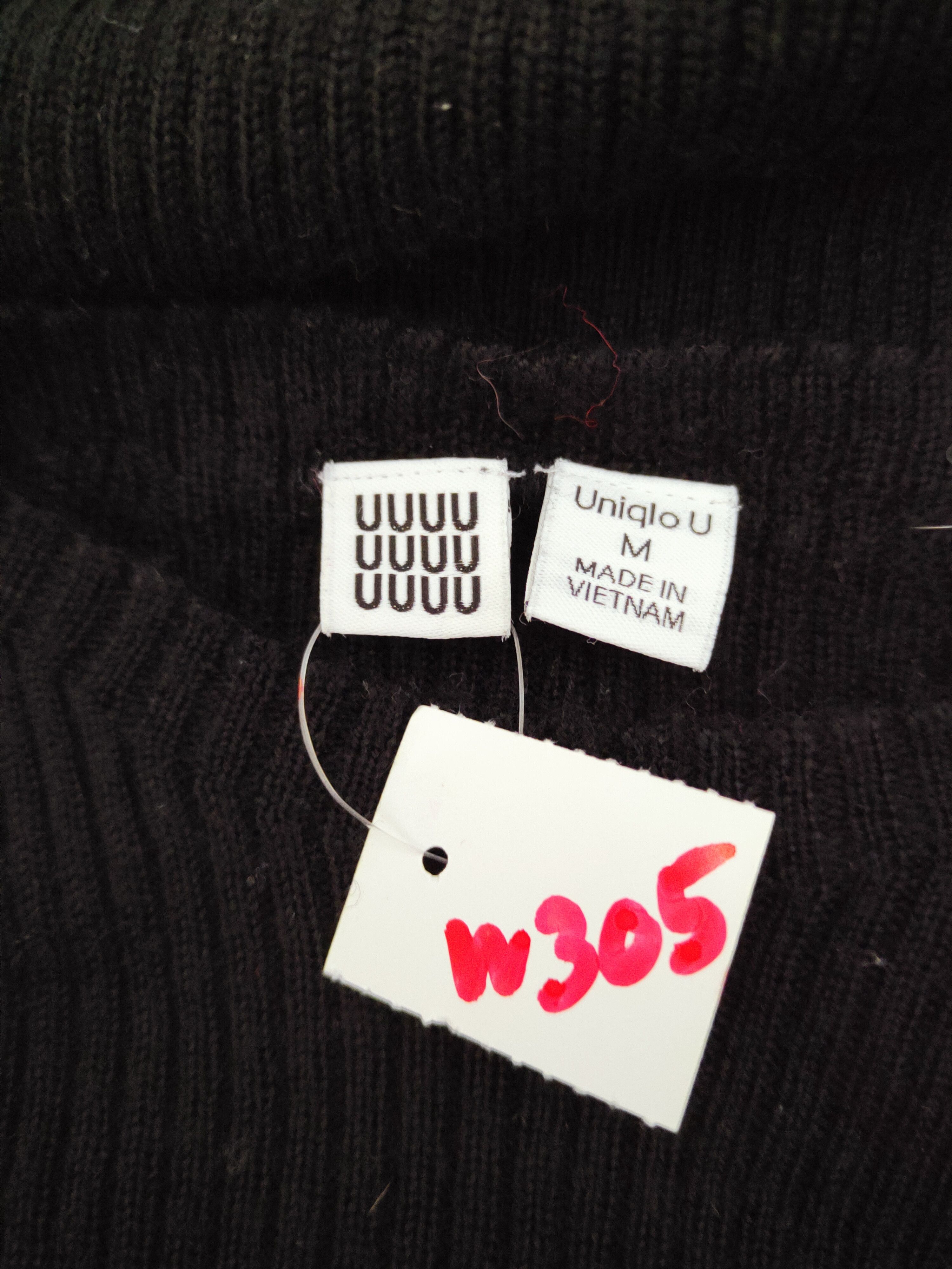 Homespun Knitwear × Japanese Brand × Undercover Uniqlo X Undercover Black Knitwear Sweatshirts #W305 Size M / US 6-8 / IT 42-44 - 13 Thumbnail