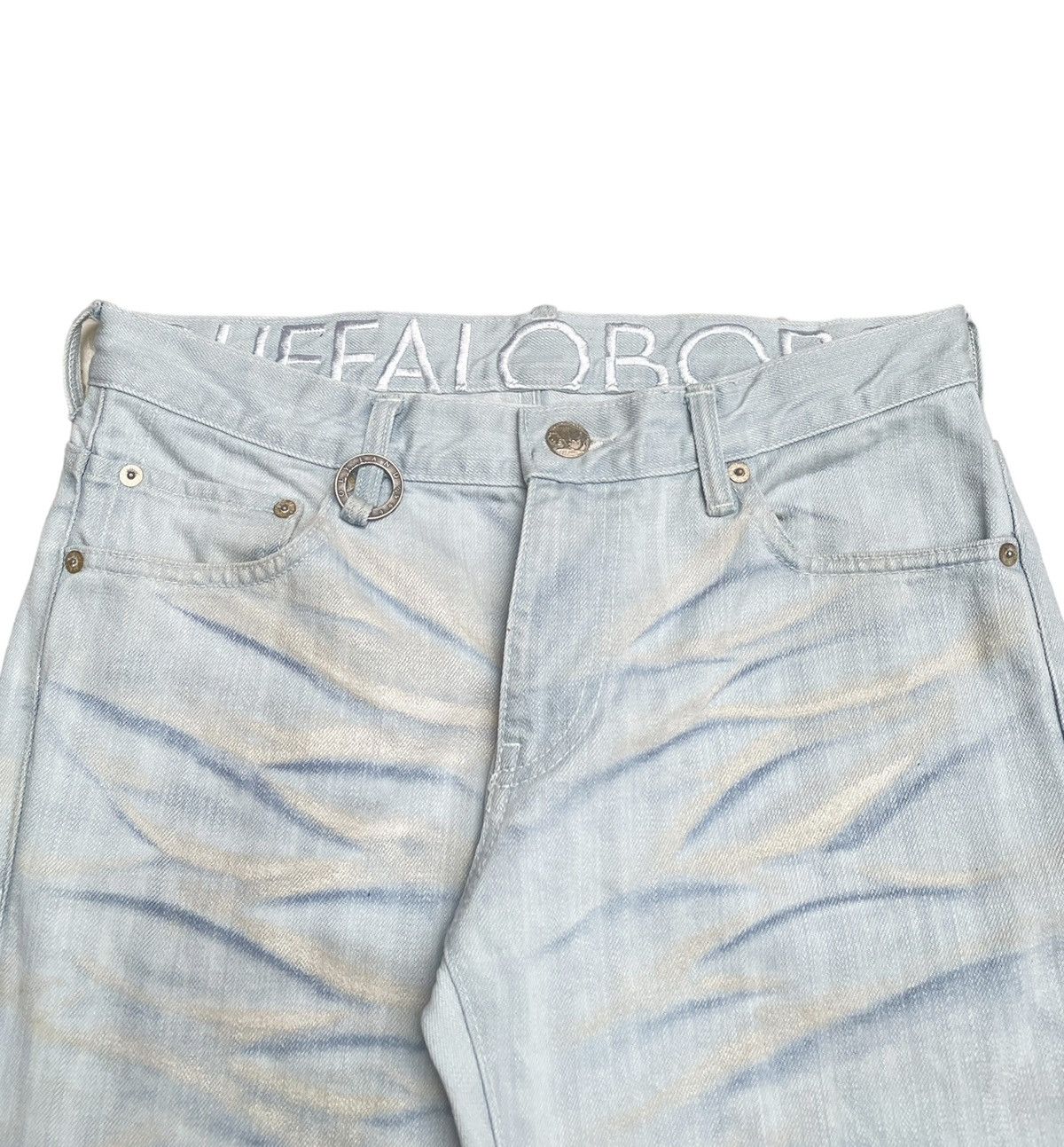 BUFFALO BOBS Rare Design Vintage Brand Buffalo Bobs Jeans 2000s Size US 31 - 3 Thumbnail