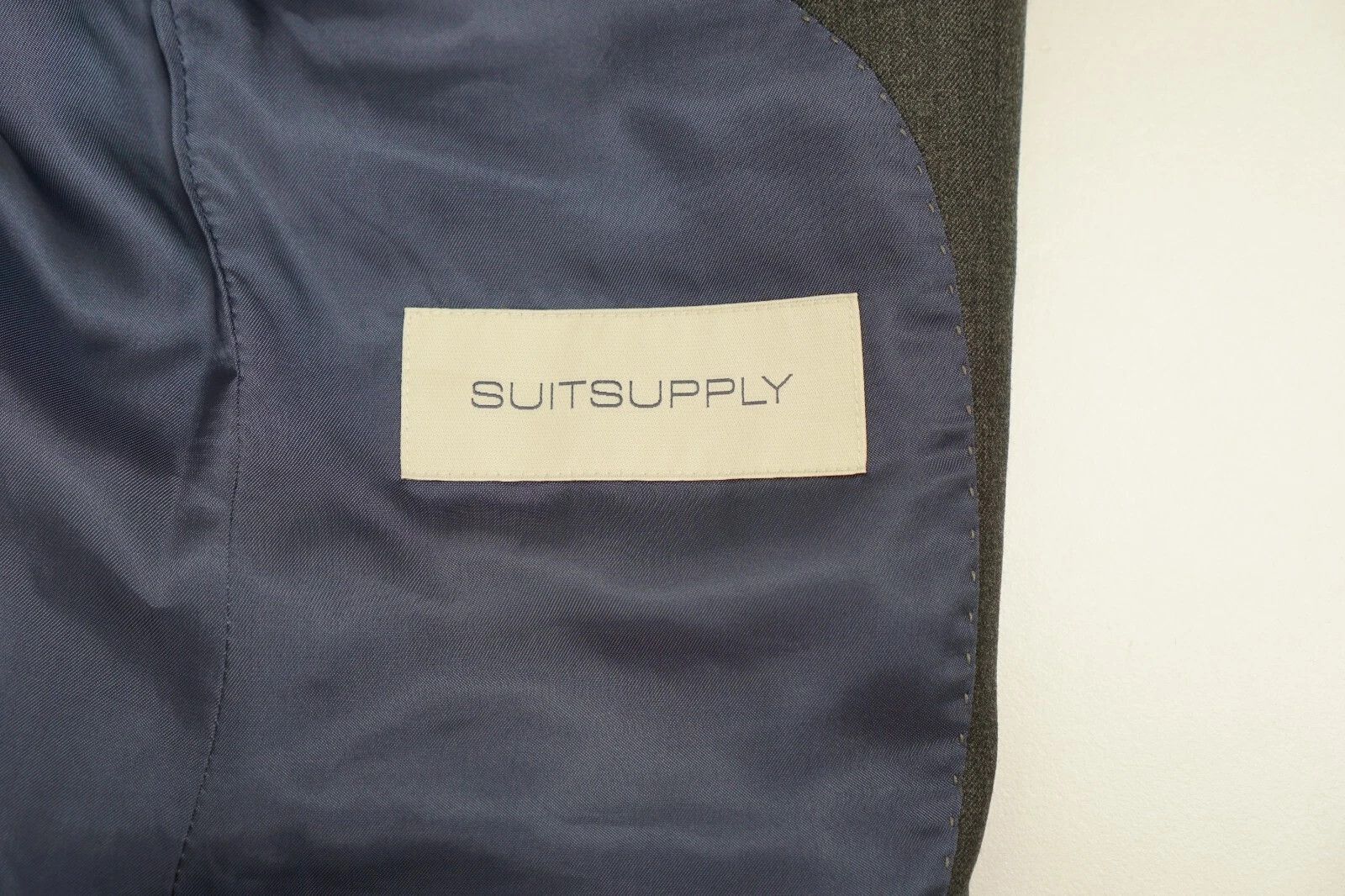 Suitsupply Men Suitsupply Suit Grey La Spalla Vitale Barberis 120s US36 Size 36R - 4 Thumbnail
