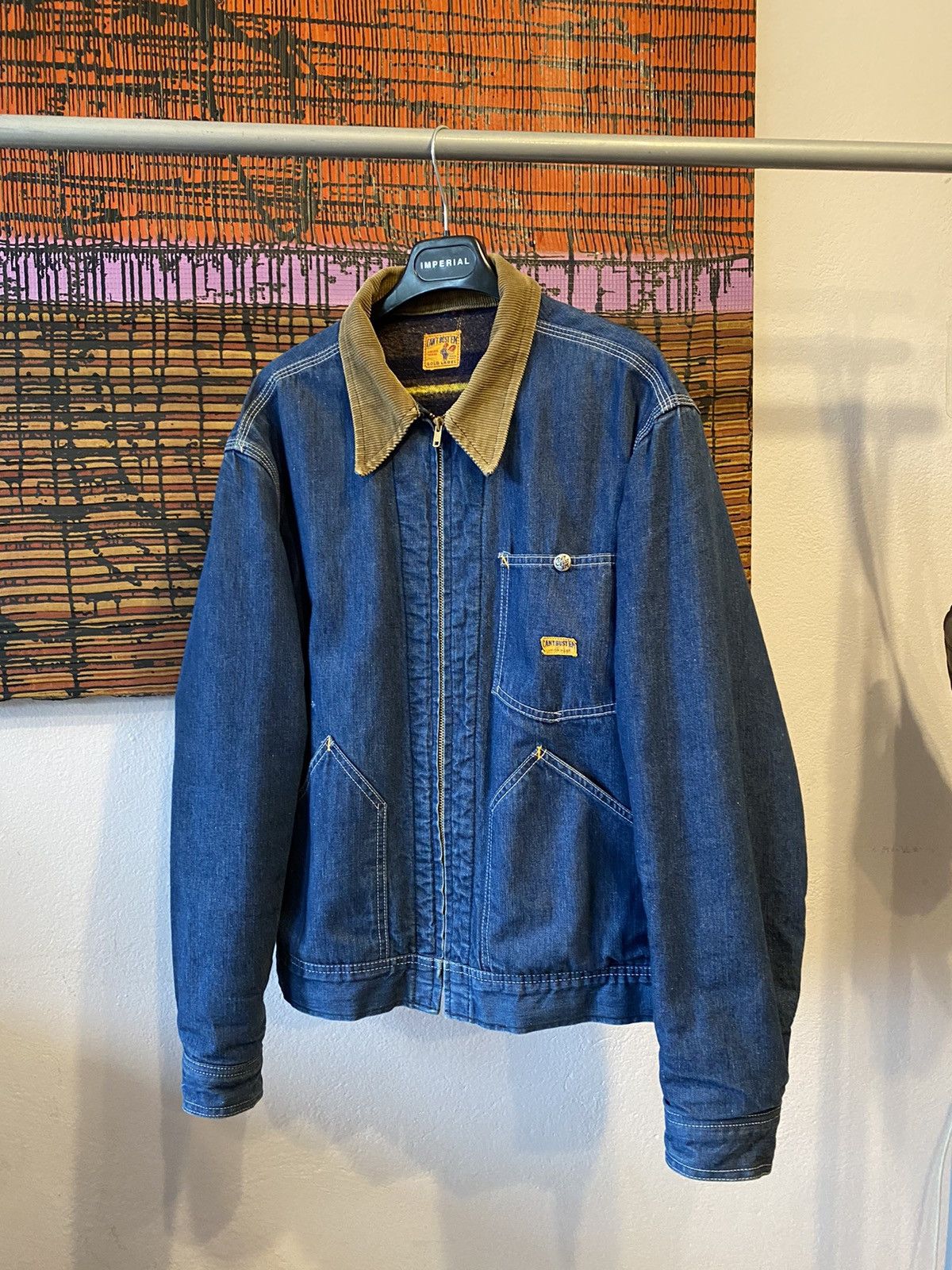 Lee ❗️SOLD❗️1940s 50s Can’t Bust’em Archive Jeans Jacket Denim Lee Size US M / EU 48-50 / 2 - 1 Thumbnail