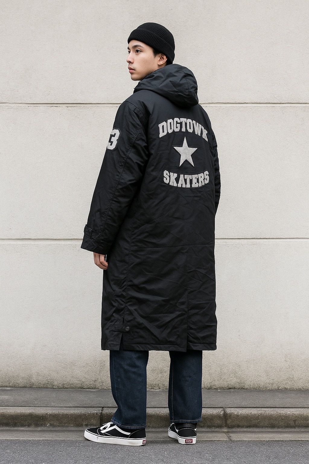 Dogtown Skaters Varsity Long Coat