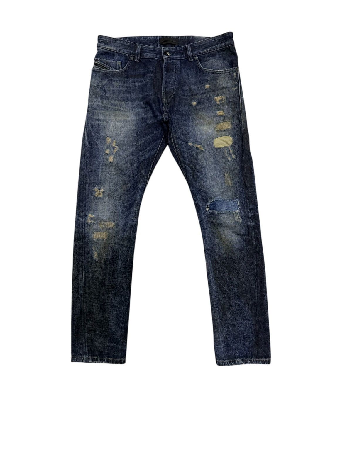 Diesel Black Gold ARCHIVAL ITALY BRAND DIESEL BLACK GOLD DISTRESS DESIGN Size US 34 / EU 50 - 1 Thumbnail