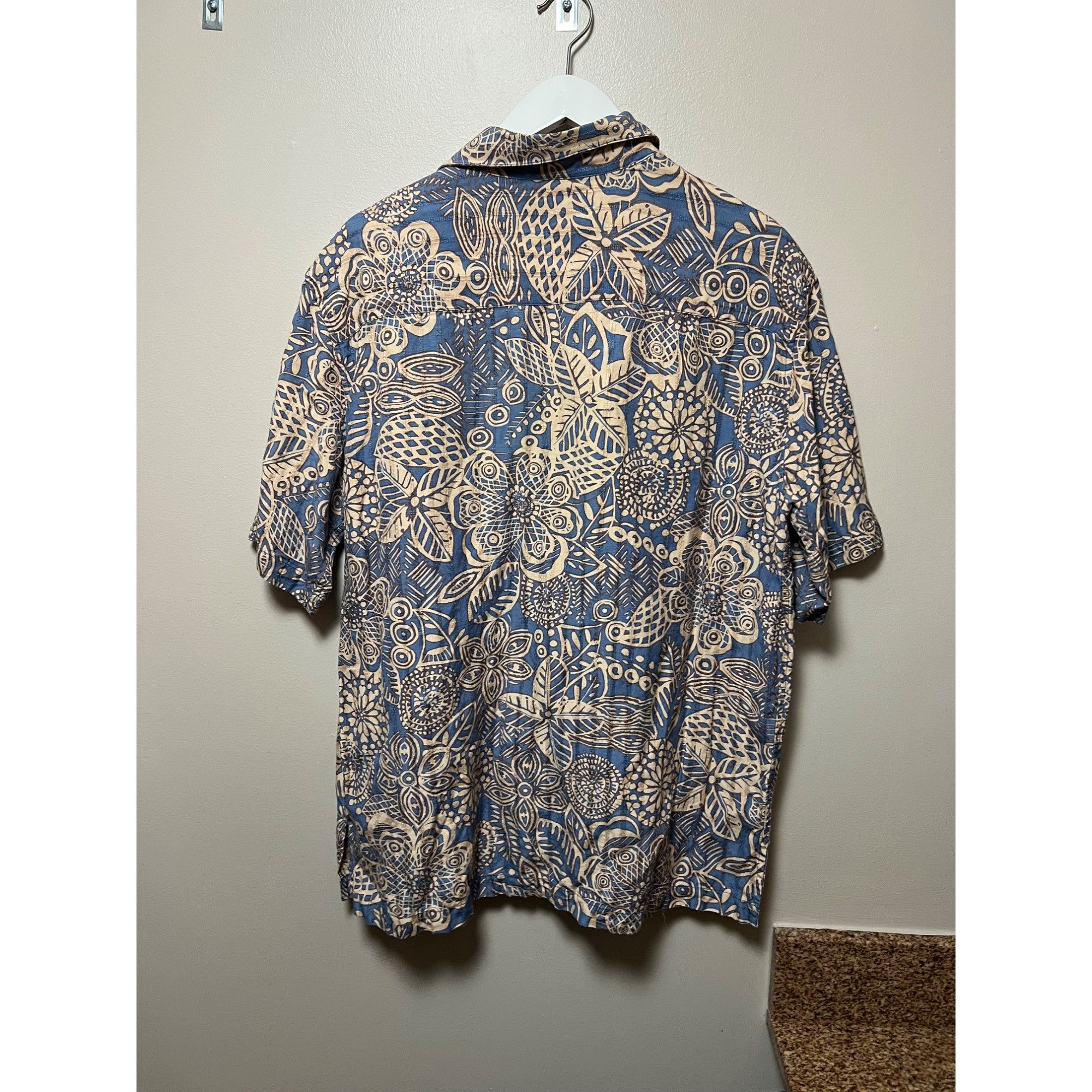 Tori Richard Tori Richard Silk and Linen Short Sleeve Button Up Shirt - S Size US L / EU 52-54 / 3 - 3 Thumbnail
