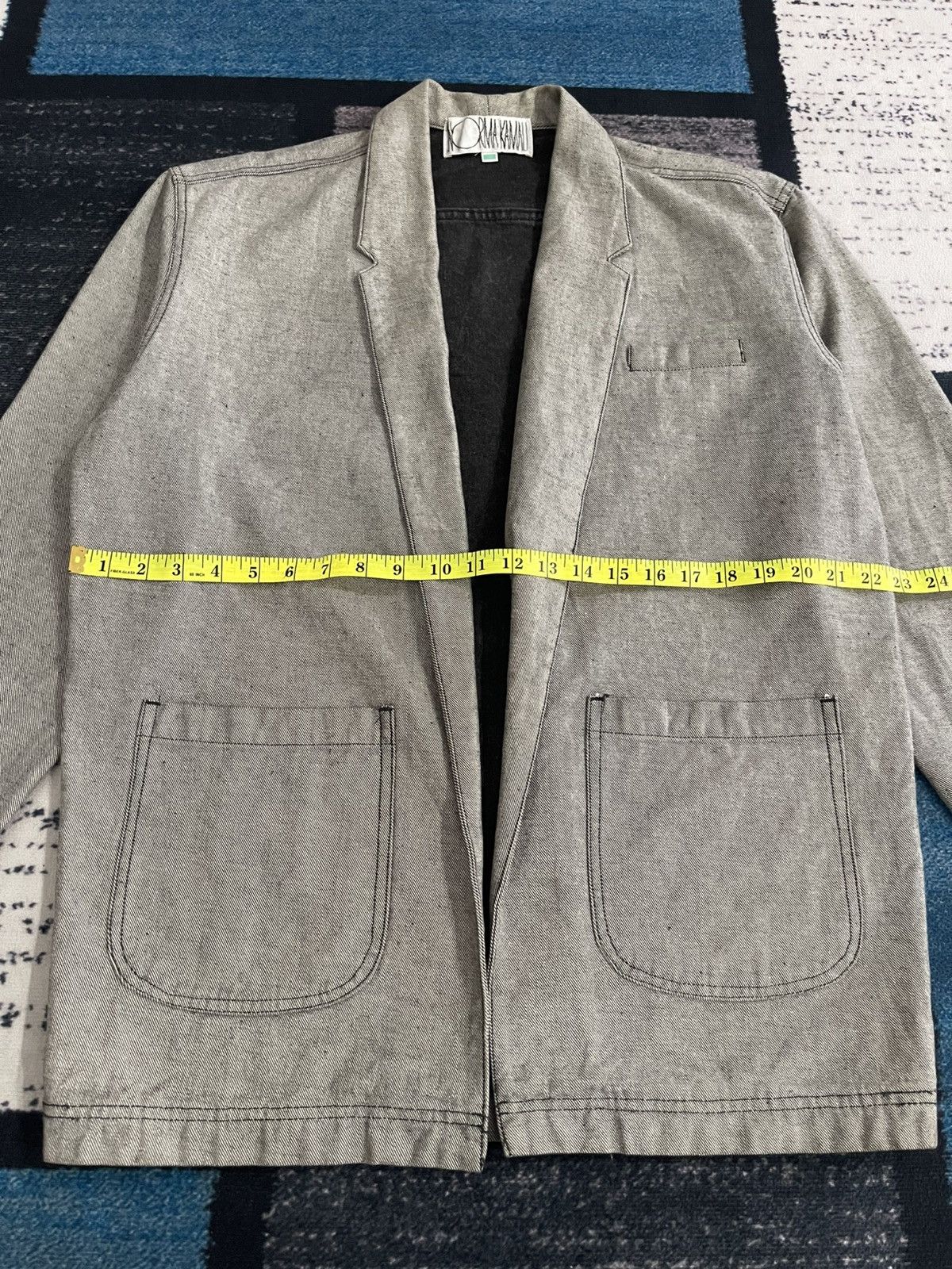 Norma Kamali Vintage Norma Kamali Button Less Jacket Size L / US 10 / IT 46 - 15 Thumbnail