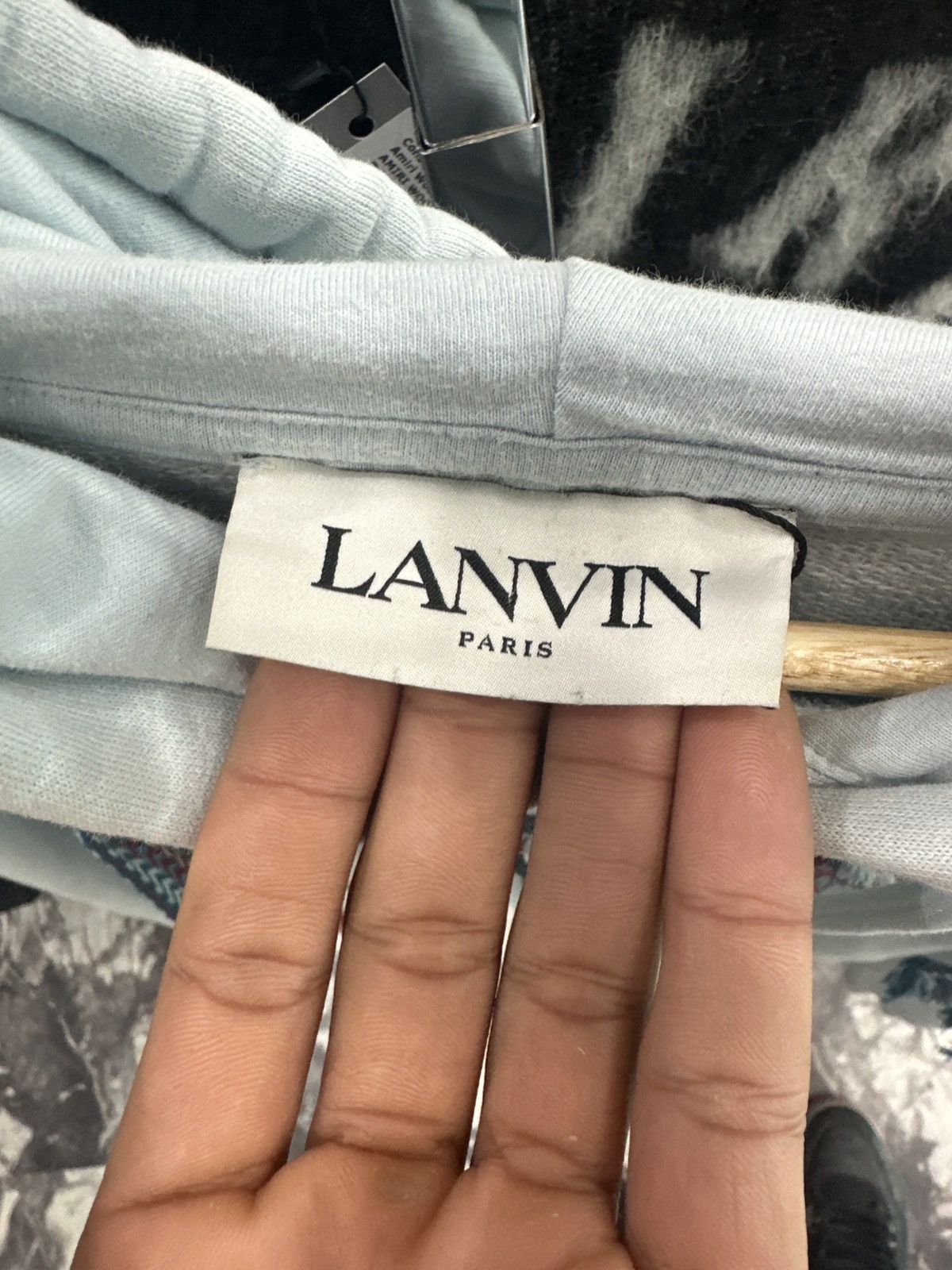 Lanvin Lanvin Embroidered Hoodie Size US M / EU 48-50 / 2 - 3 Thumbnail