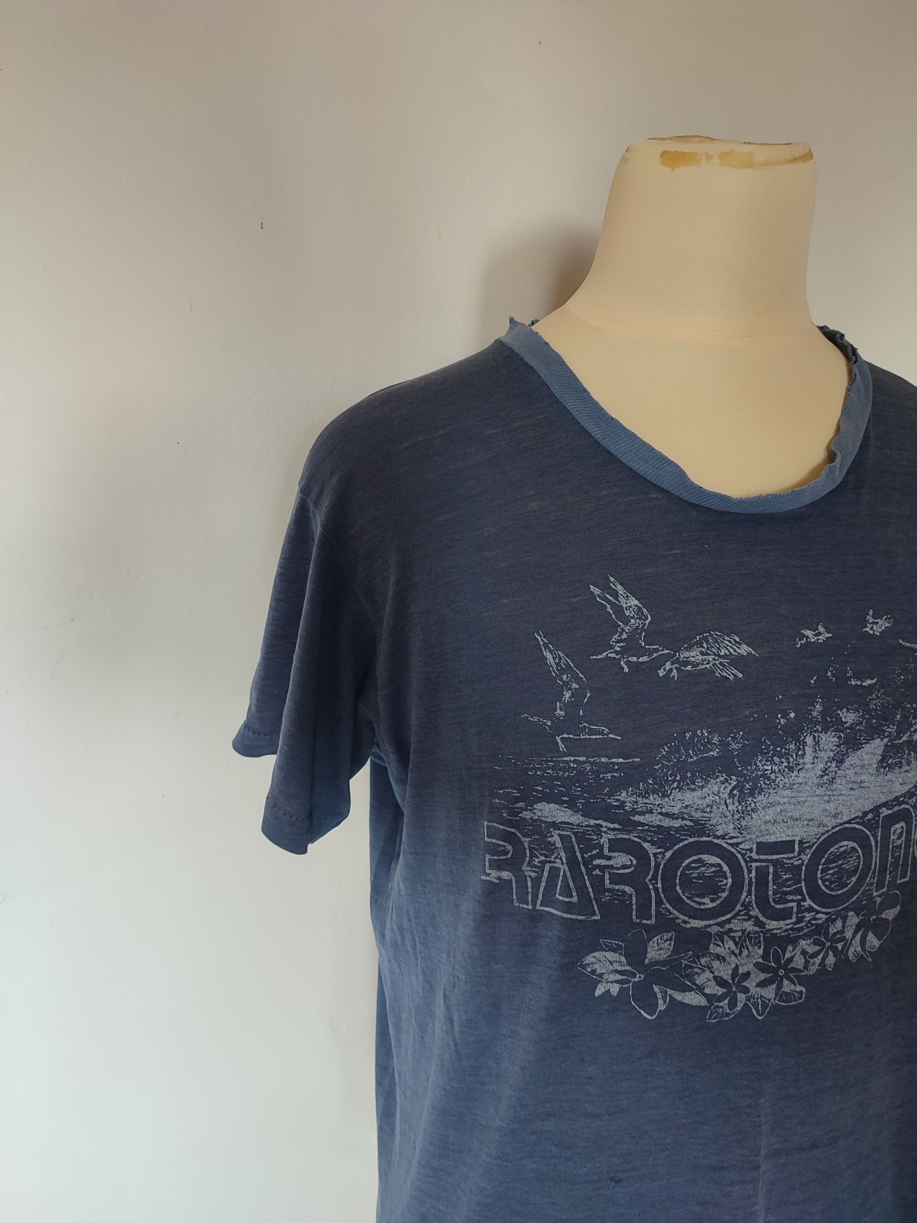 Vintage Vintage Rarotonga Island Single Stitch Tees Size US L / EU 52-54 / 3 - 3 Thumbnail