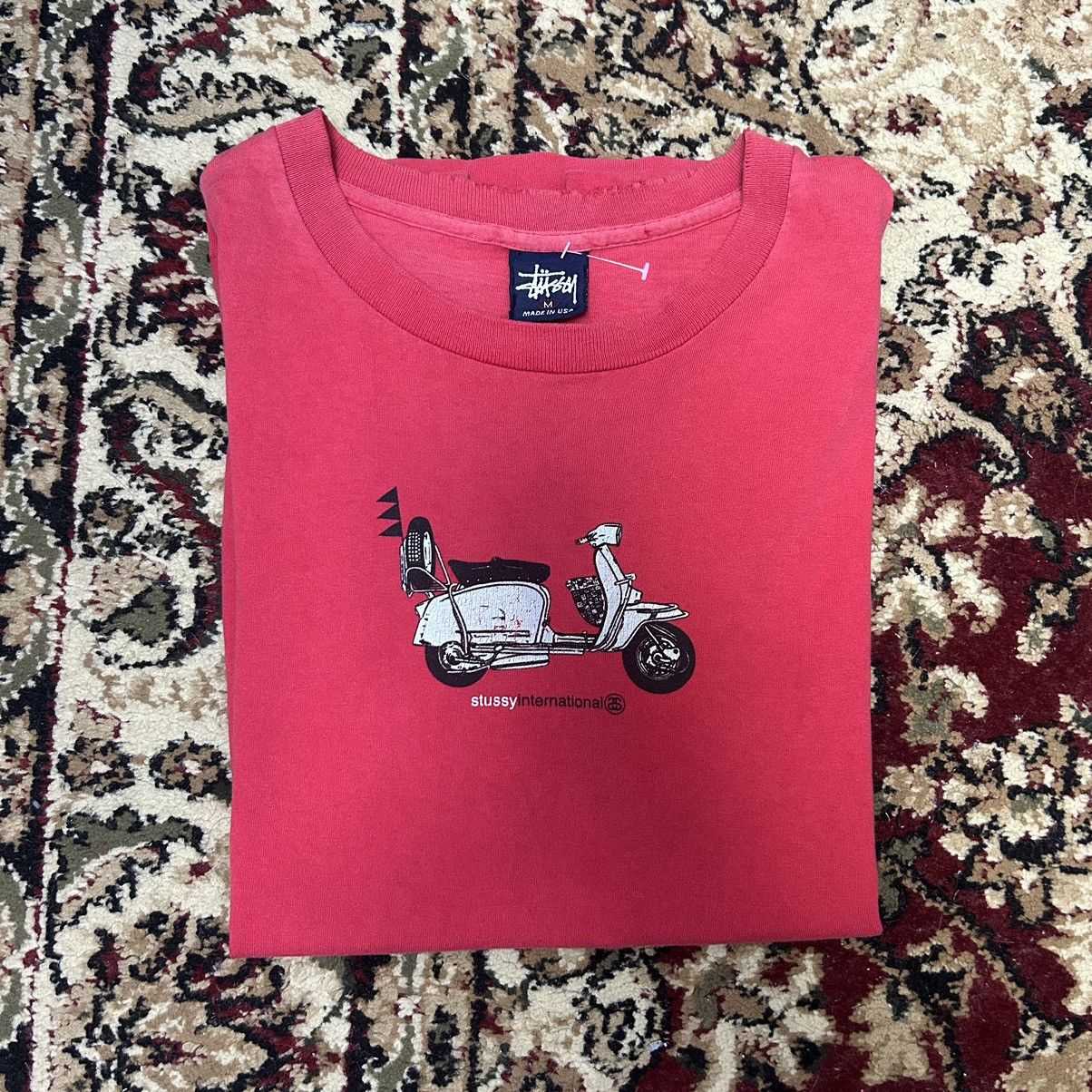 Vintage 90s Stussy international Vespa🏎️