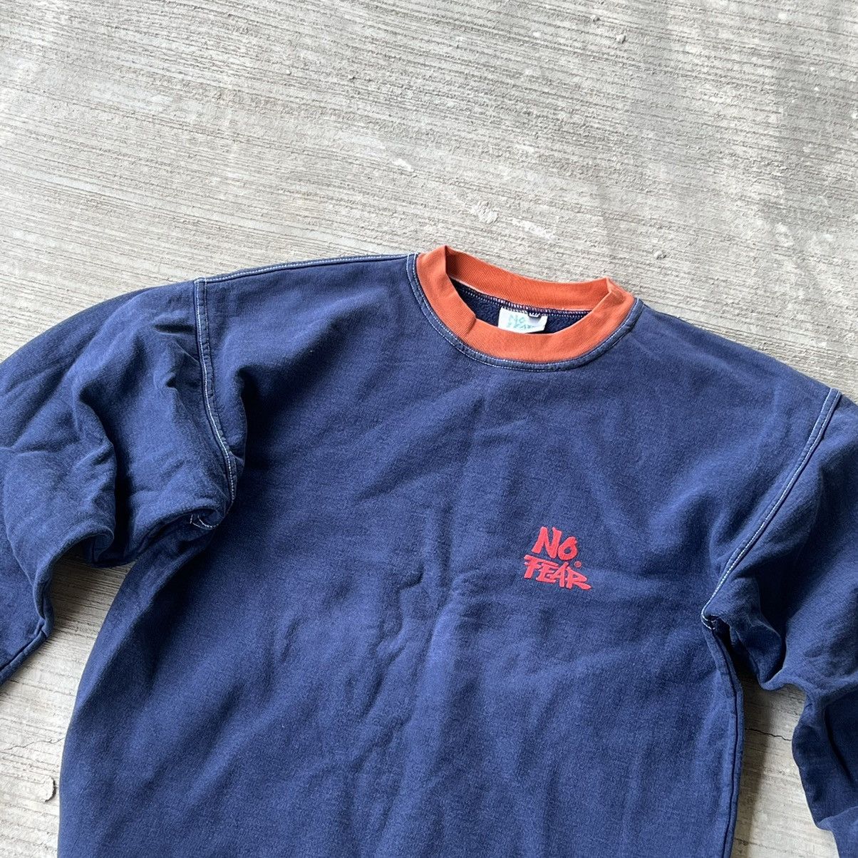 No Fear No Fear Vintage Big Logo Face your fears Sweatshirt Size US M / EU 48-50 / 2 - 3 Thumbnail