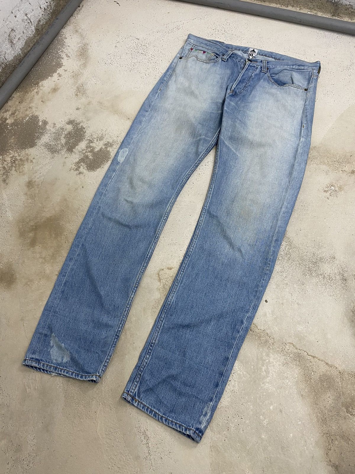 Goodhood × Japanese Brand × R.Newbold Goodhood X R. Newbold Denim Jean Selvedge Button Fly Size US 34 / EU 50 - 4 Thumbnail