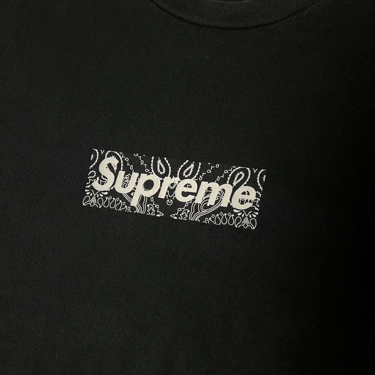 Supreme Supreme Black Bandana Box Logo Size US L / EU 52-54 / 3 - 2 Thumbnail