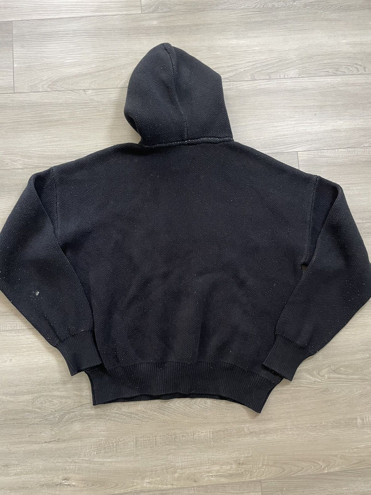 Essentials Y2K Essentials Fear of God Boxy Knit Fall Hoodie Sweatshirt Size US L / EU 52-54 / 3 - 4 Thumbnail