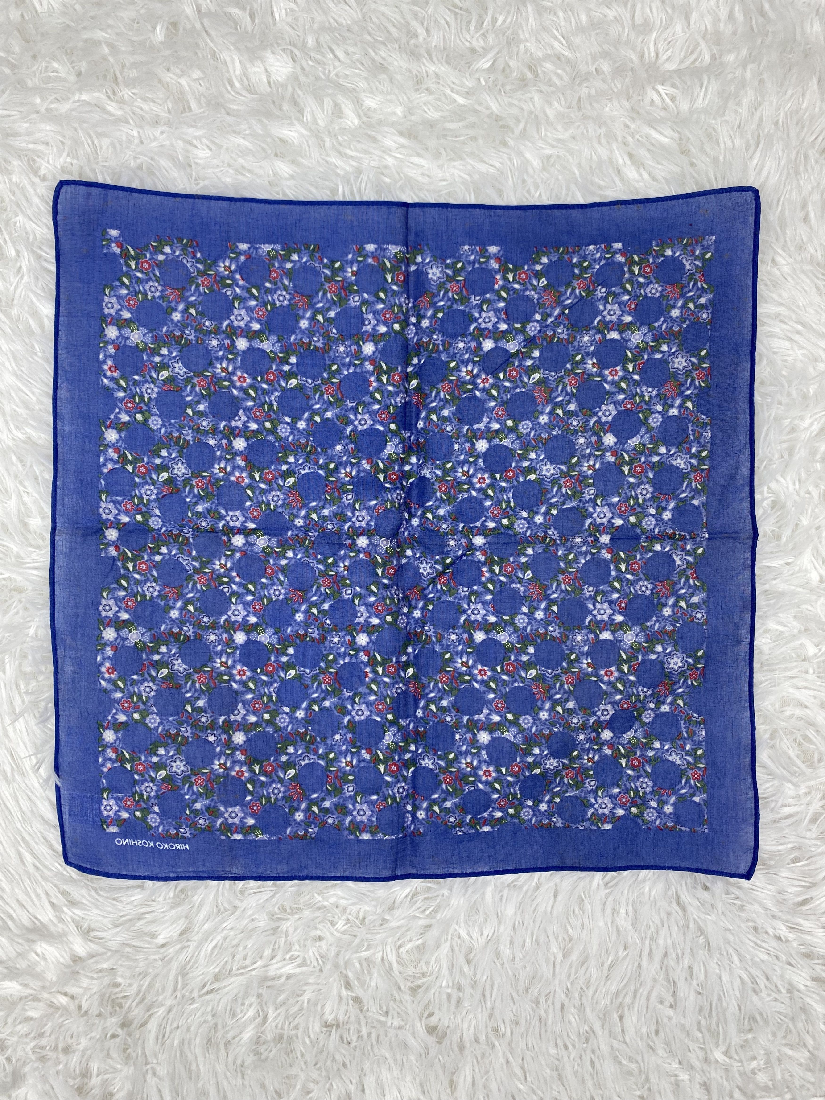 Hiroko Koshino Homme × Vintage Vintage Hiroko Koshino Handkerchief Neckerchief PH0849 Size ONE SIZE - 4 Thumbnail