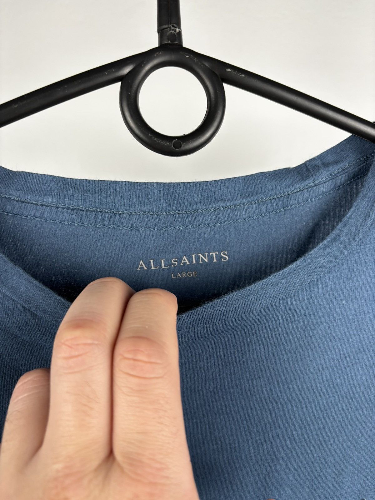 Allsaints Allsaints small logo t shirt size L Size US L / EU 52-54 / 3 - 3 Thumbnail