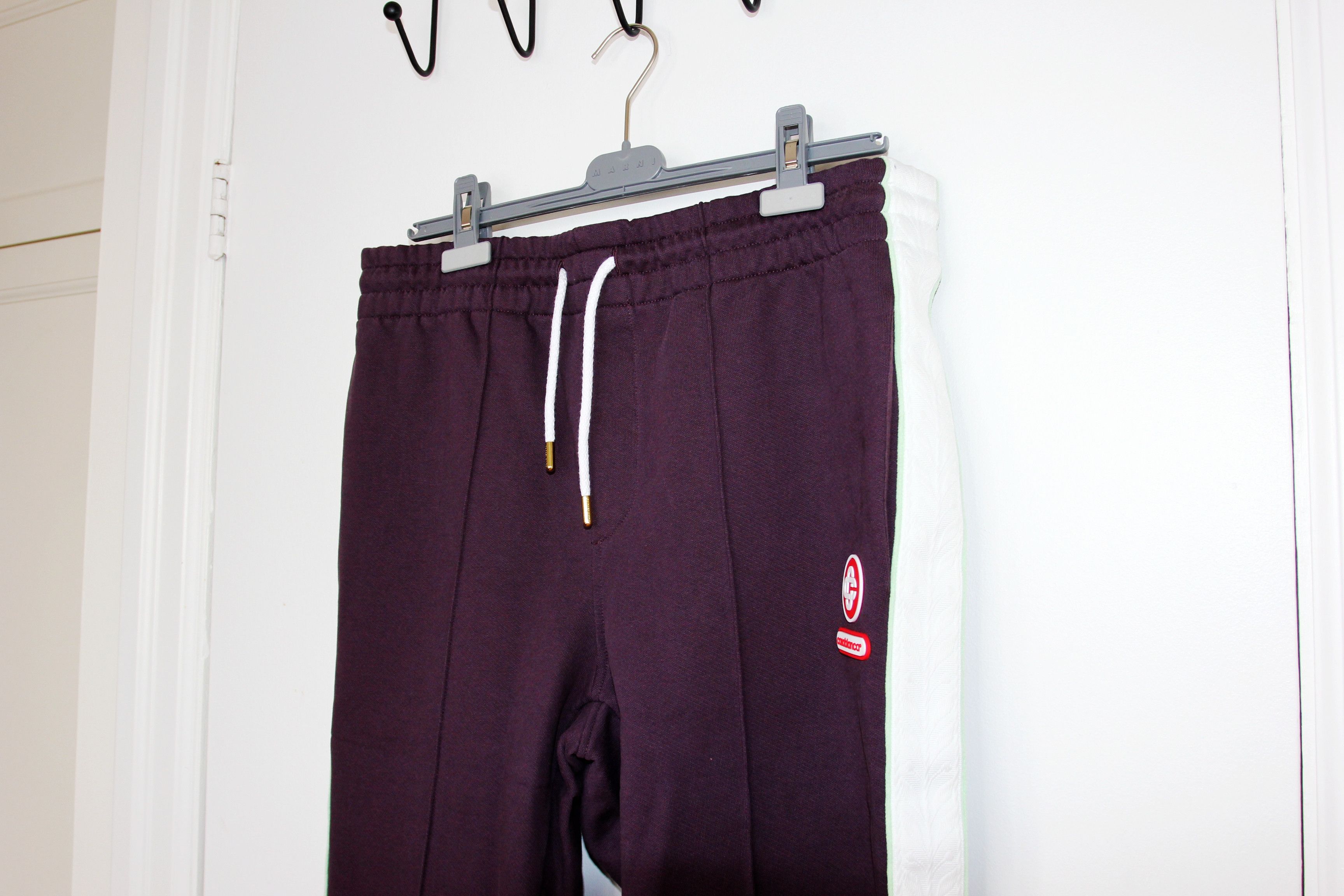 Casablanca BNWT AW25 CASABLANCA LAUREL TAPE PINTUCK JOGGER SWEATPANTS L Size US 34 / EU 50 - 4 Thumbnail
