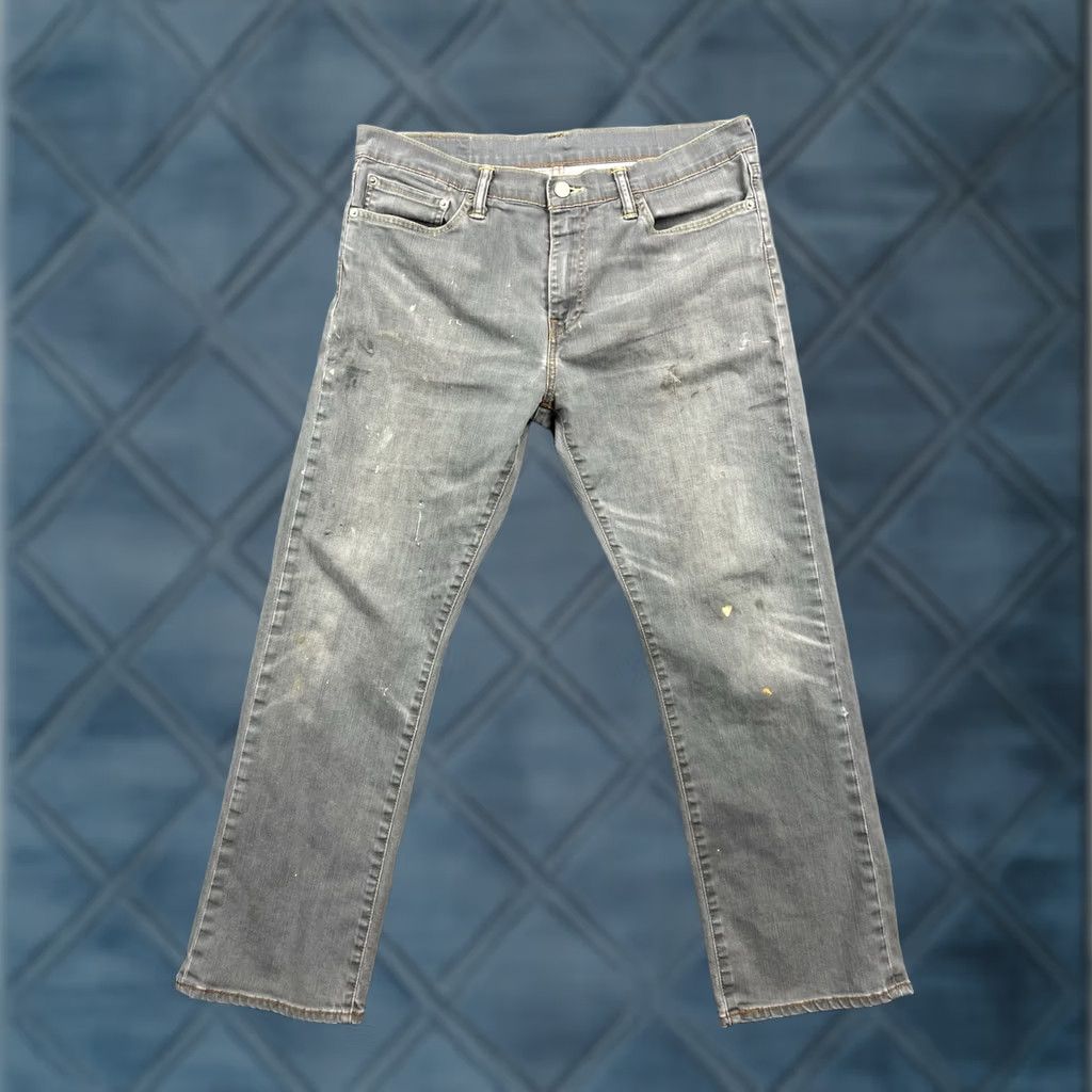 Levi's VINTAGE Levi's 504 Jeans Mens Light Gray Regular Fit Straight Leg 34x30 90s 80s City Denim Size US 34 / EU 50 - 1 Thumbnail