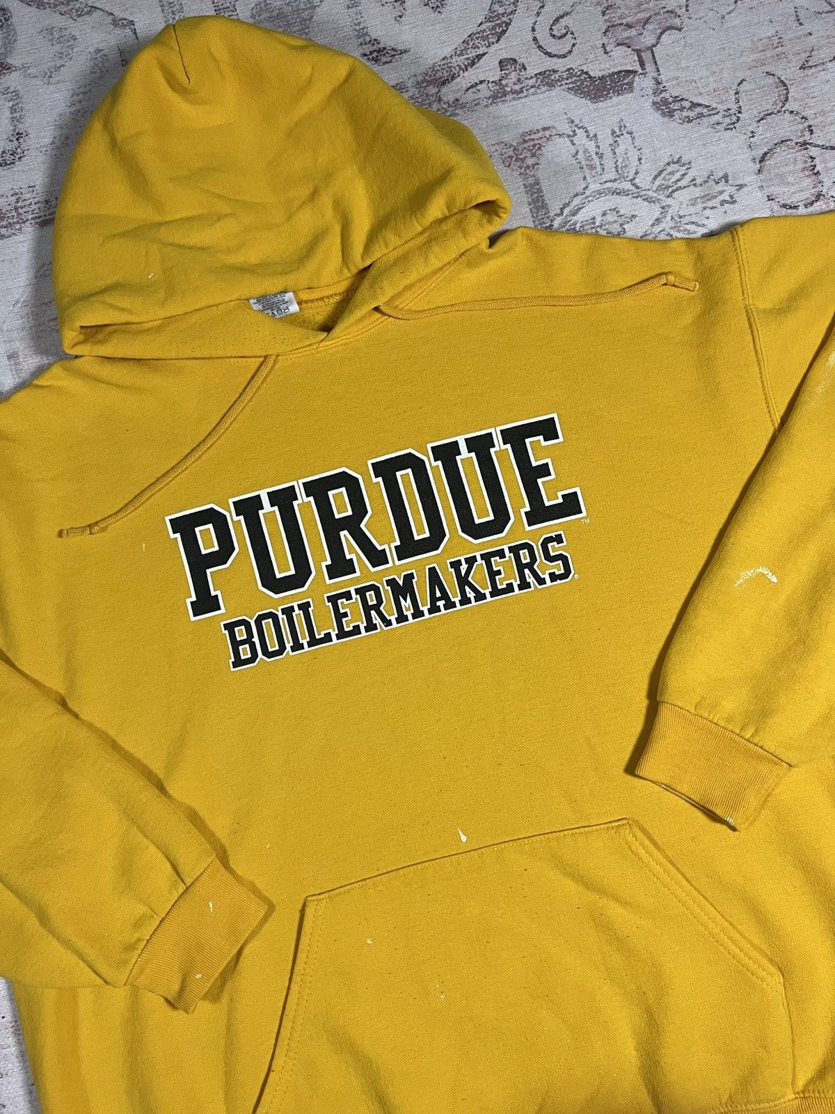 NCAA Vintage 90’s Essential Purdue Boilermakers College Hoodie Size US XL / EU 56 / 4 - 2 Thumbnail
