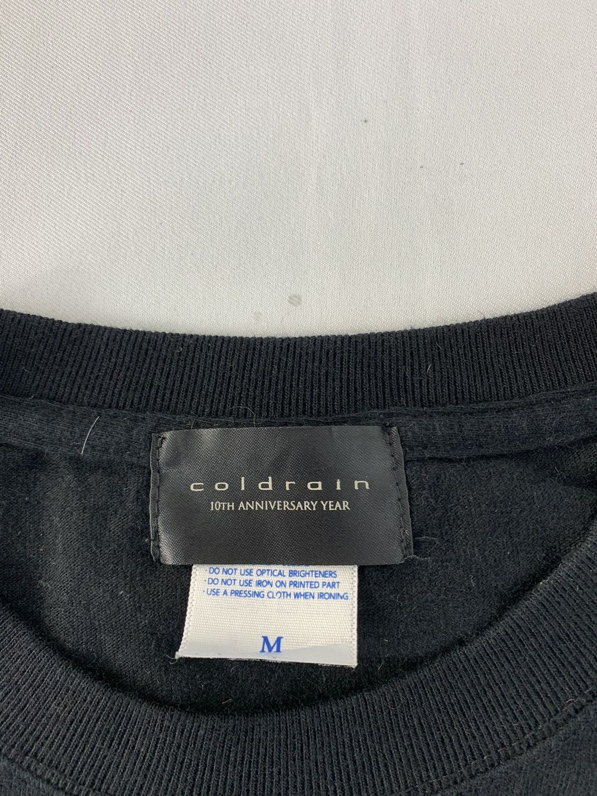 Band Tees Coldrain 10th Anniversary Year Fateless Big Girl Rose Logo Size US M / EU 48-50 / 2 - 7 Thumbnail